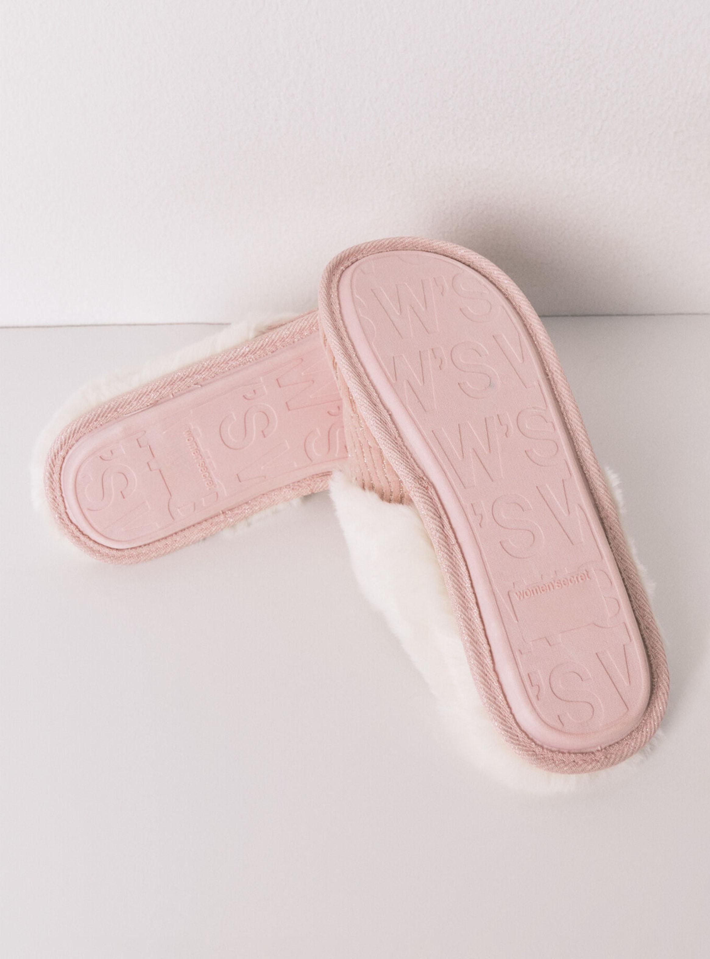 Pantufla Casa Canalé Pelo Lurex Color-3