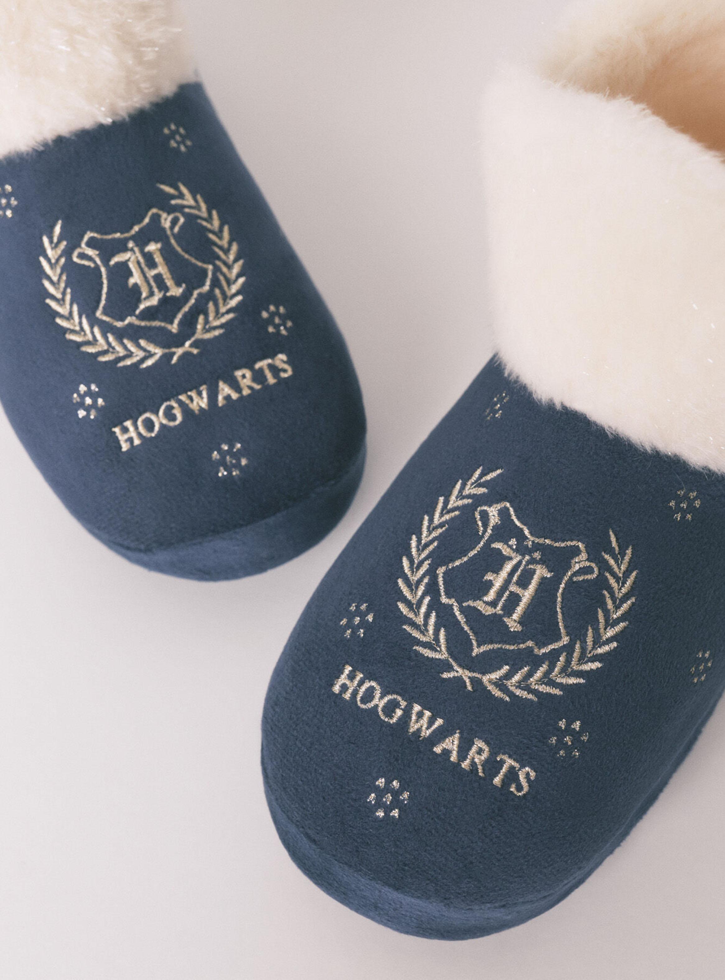 Pantuflas Casa Bota Hogwarts Lurex-2