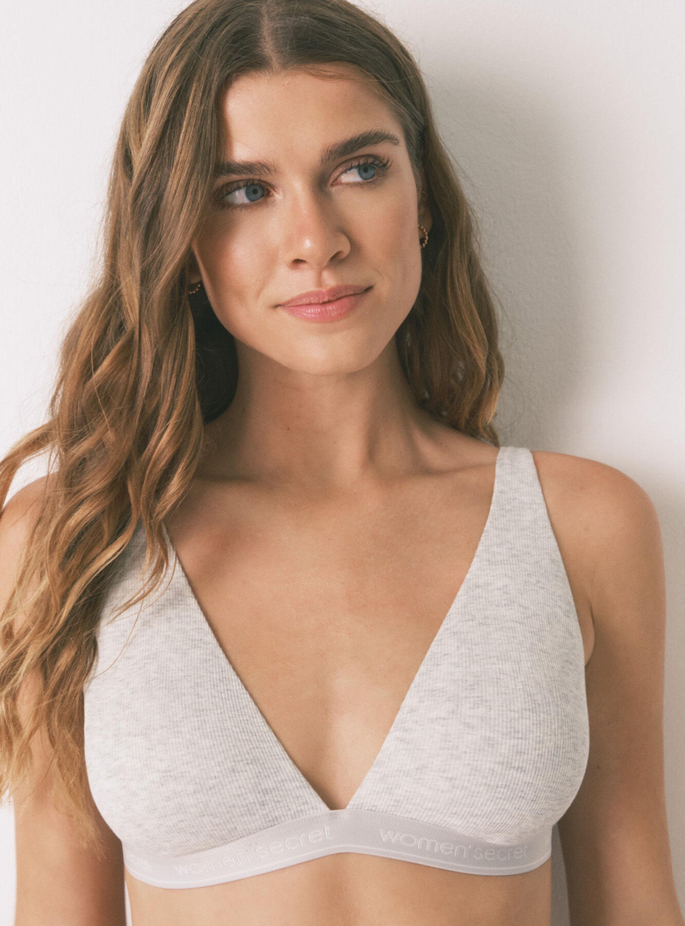 Sostén Halter Fantastic Goma a Tono Algodón-2