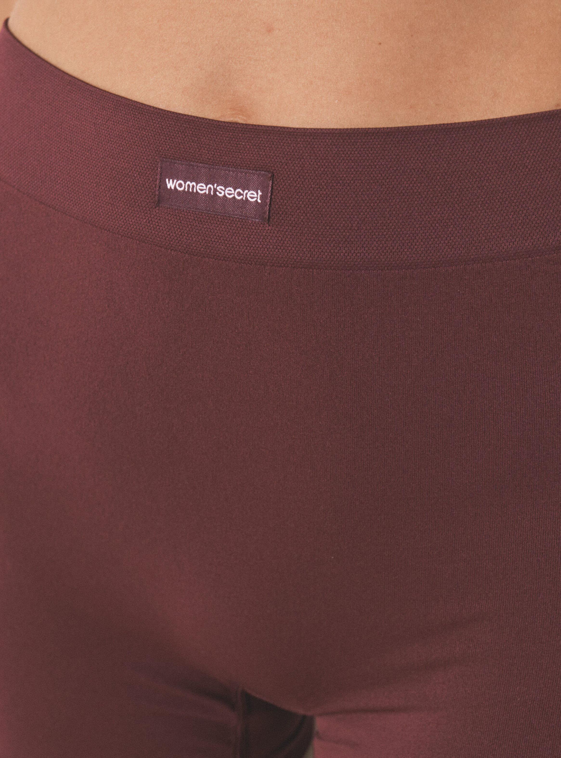 Pantalón Corto sin Costuras con Logo en Cinturilla-3