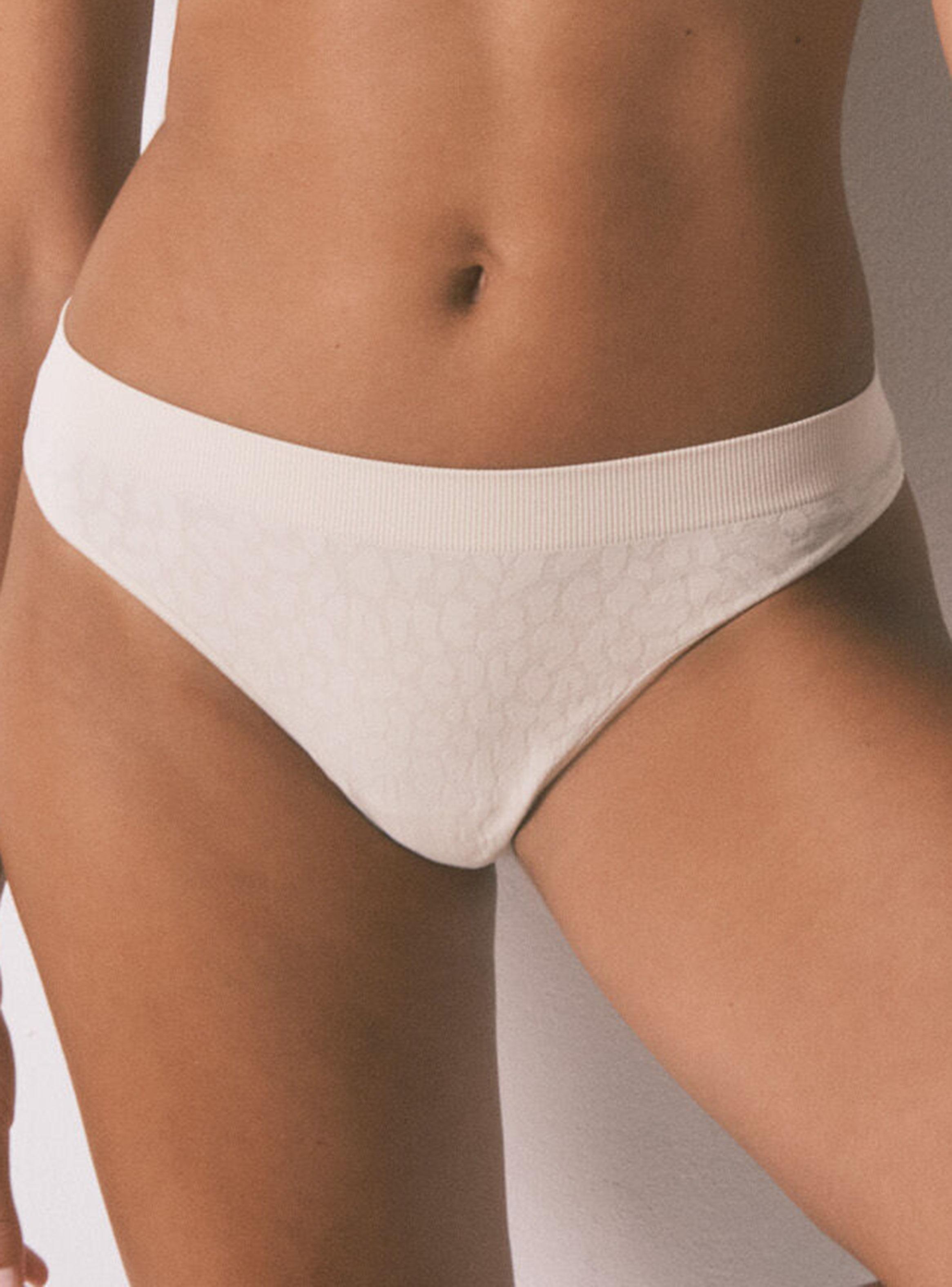 Colaless sin Costuras Animal Print Beige-2