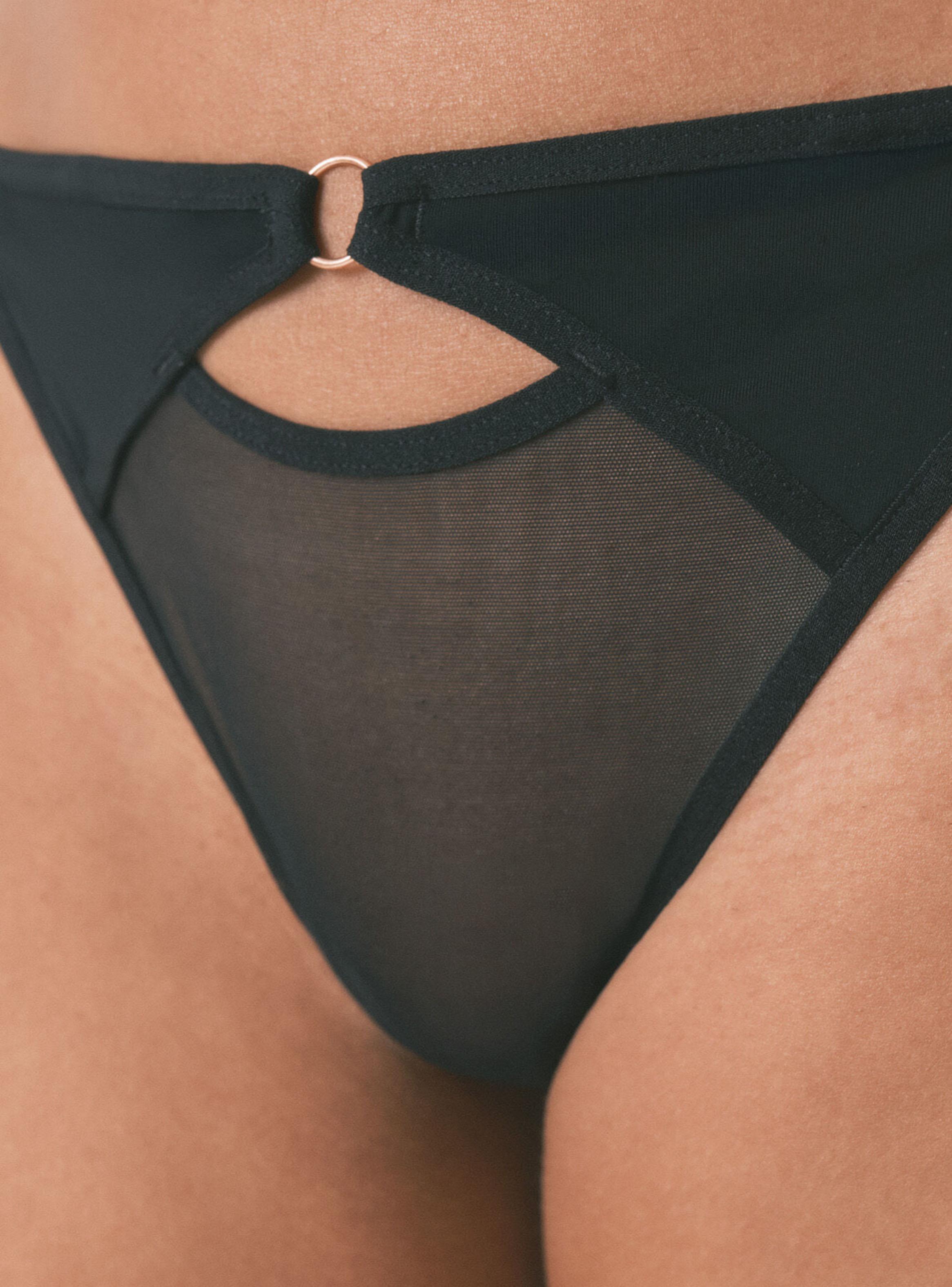 Colaless Tul Microfibra Negro-4