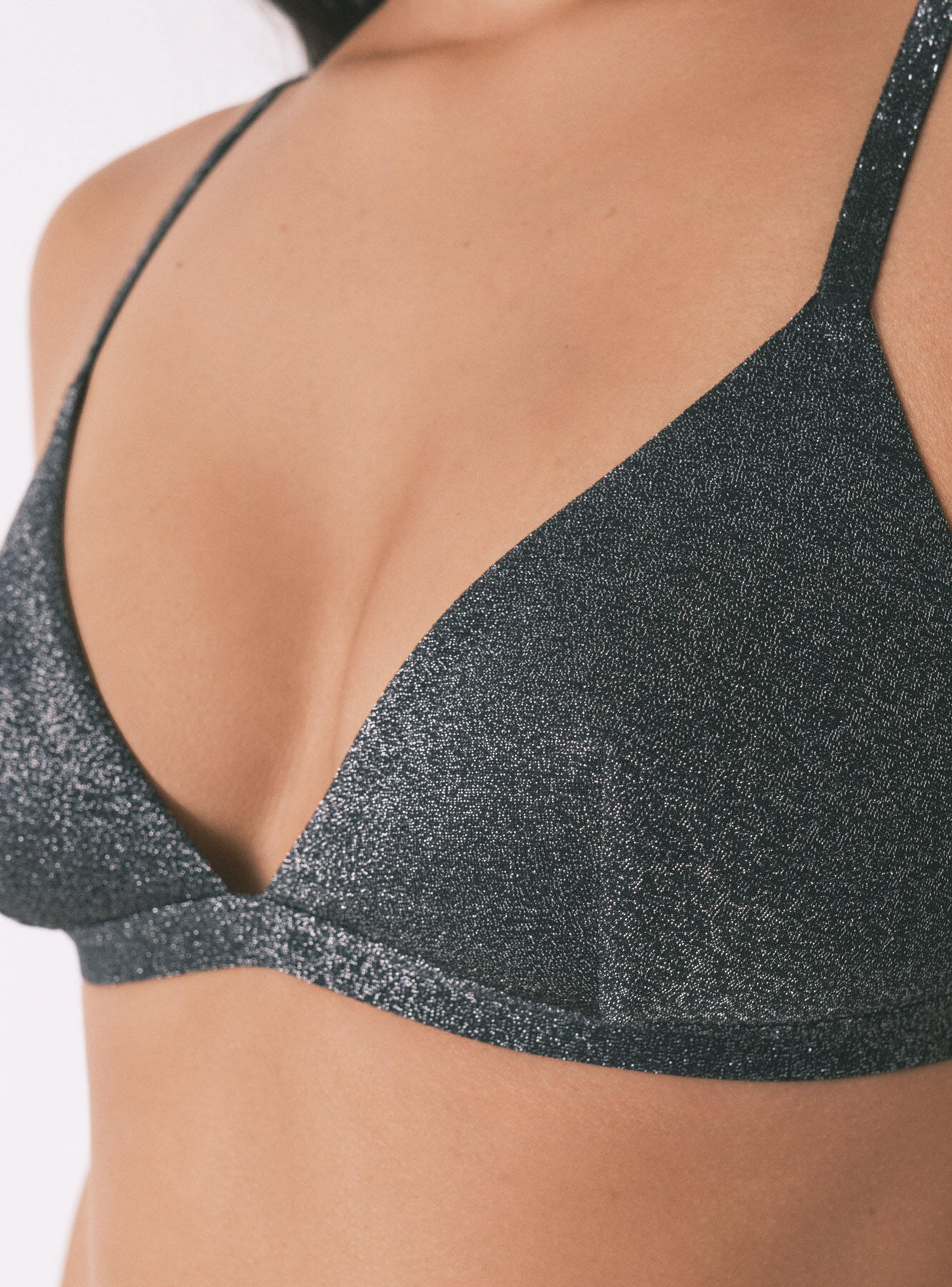 Sostén Natural Lurex Terciopelo Negro-3