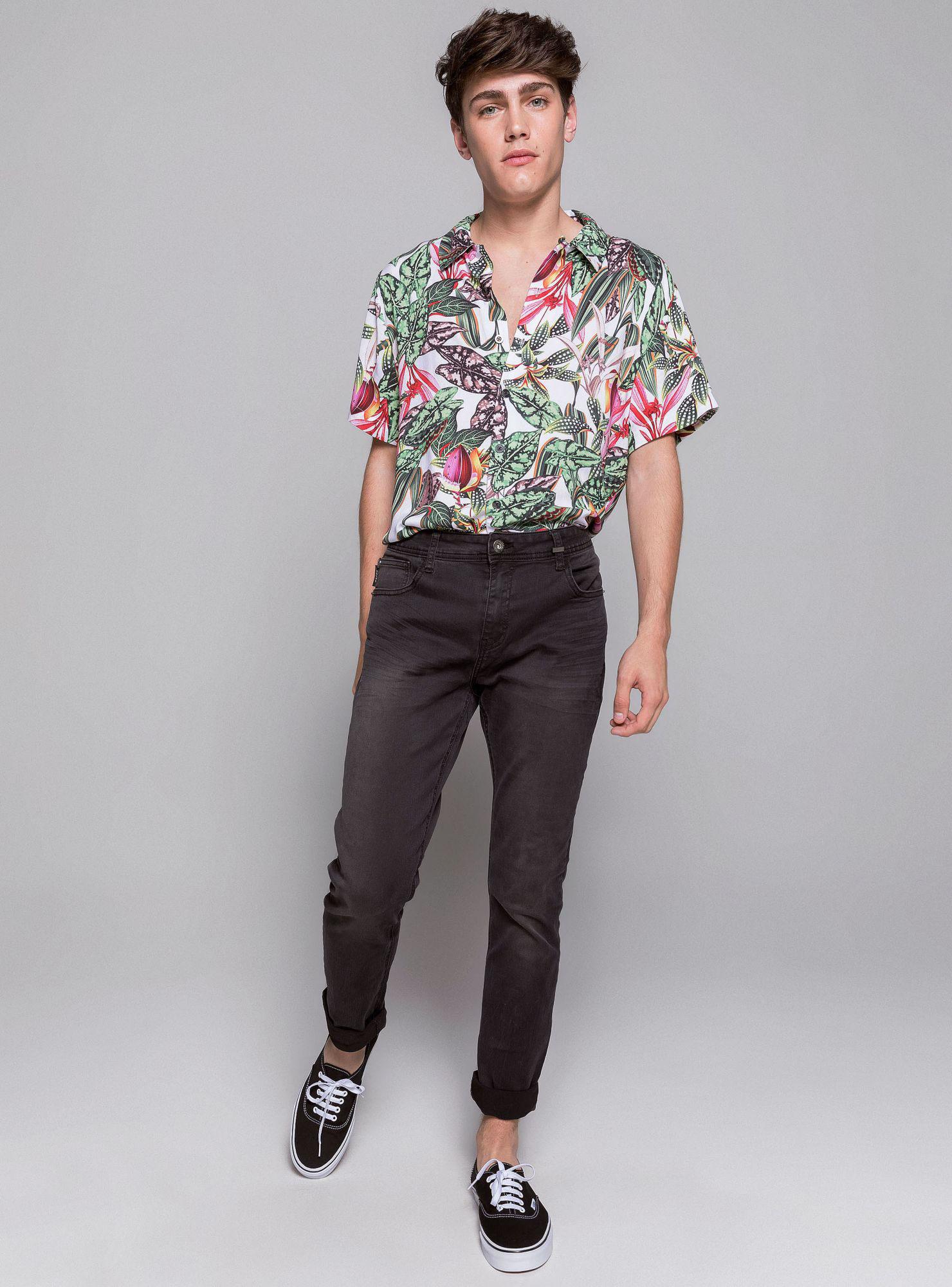 Jeans Ellus Slim Fit Roll Up-3