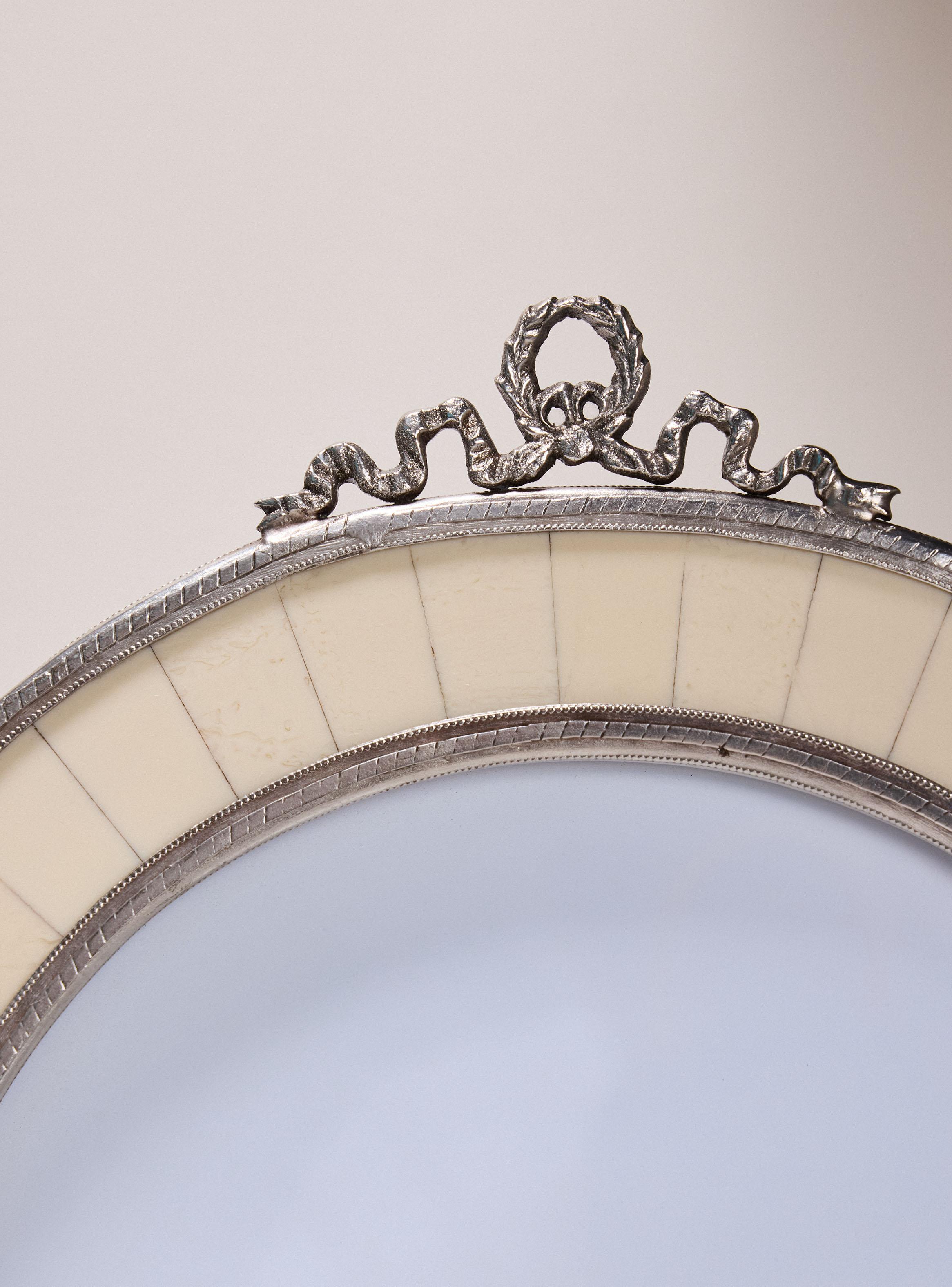 Marco de Fotos Redondo 25.5x2x28 cm-2