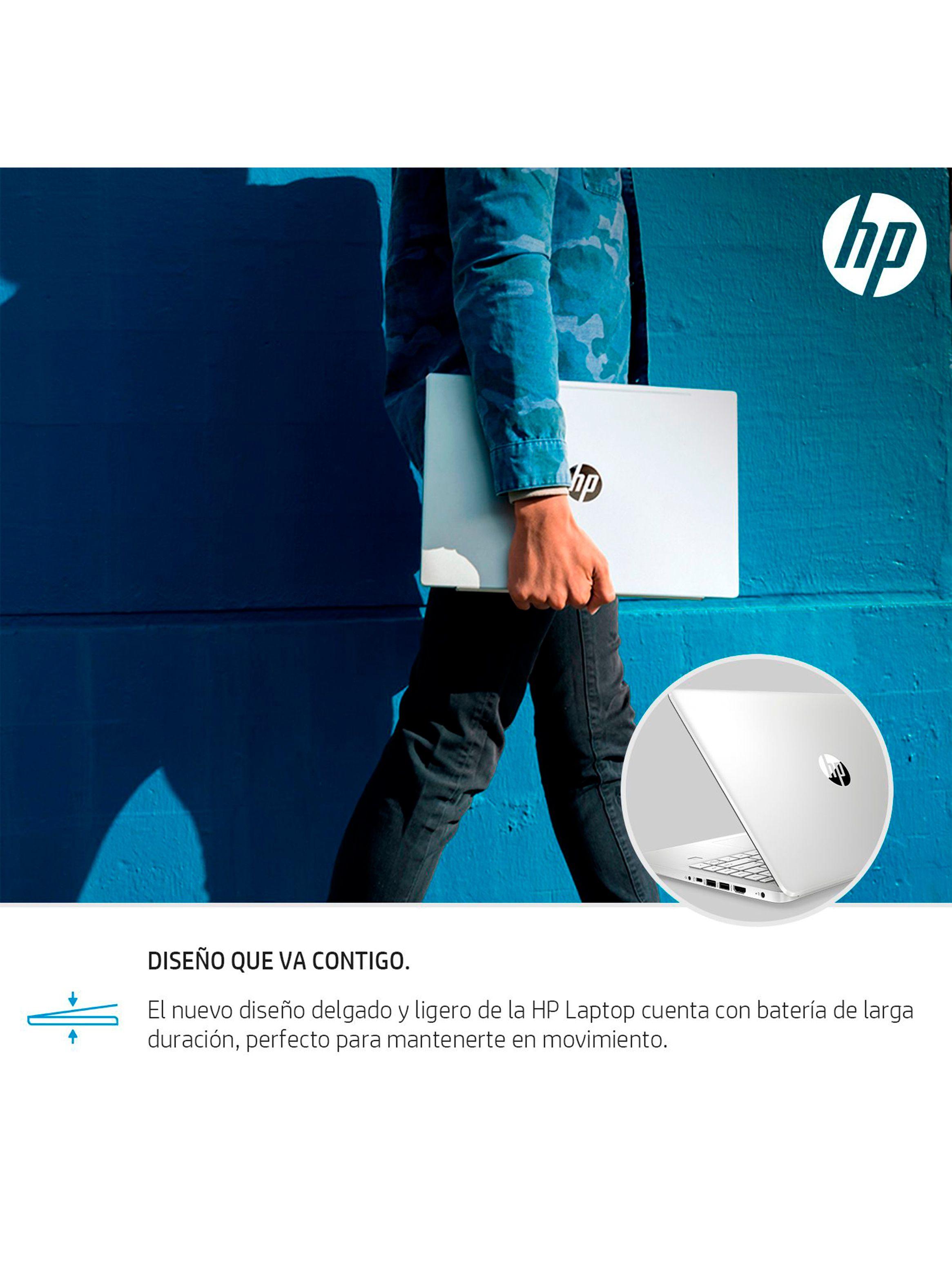 Notebook HP 14-dq2507la Intel Core i3 4GB RAM 256GB SSD 14" HD-6