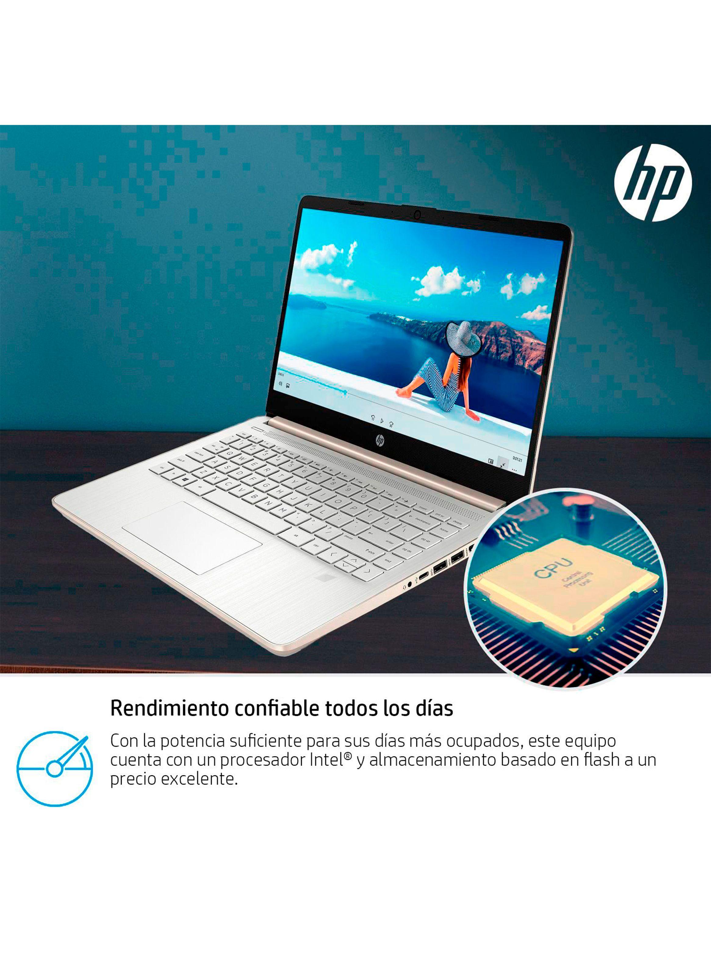Notebook HP 14-dq2507la Intel Core i3 4GB RAM 256GB SSD 14" HD-7