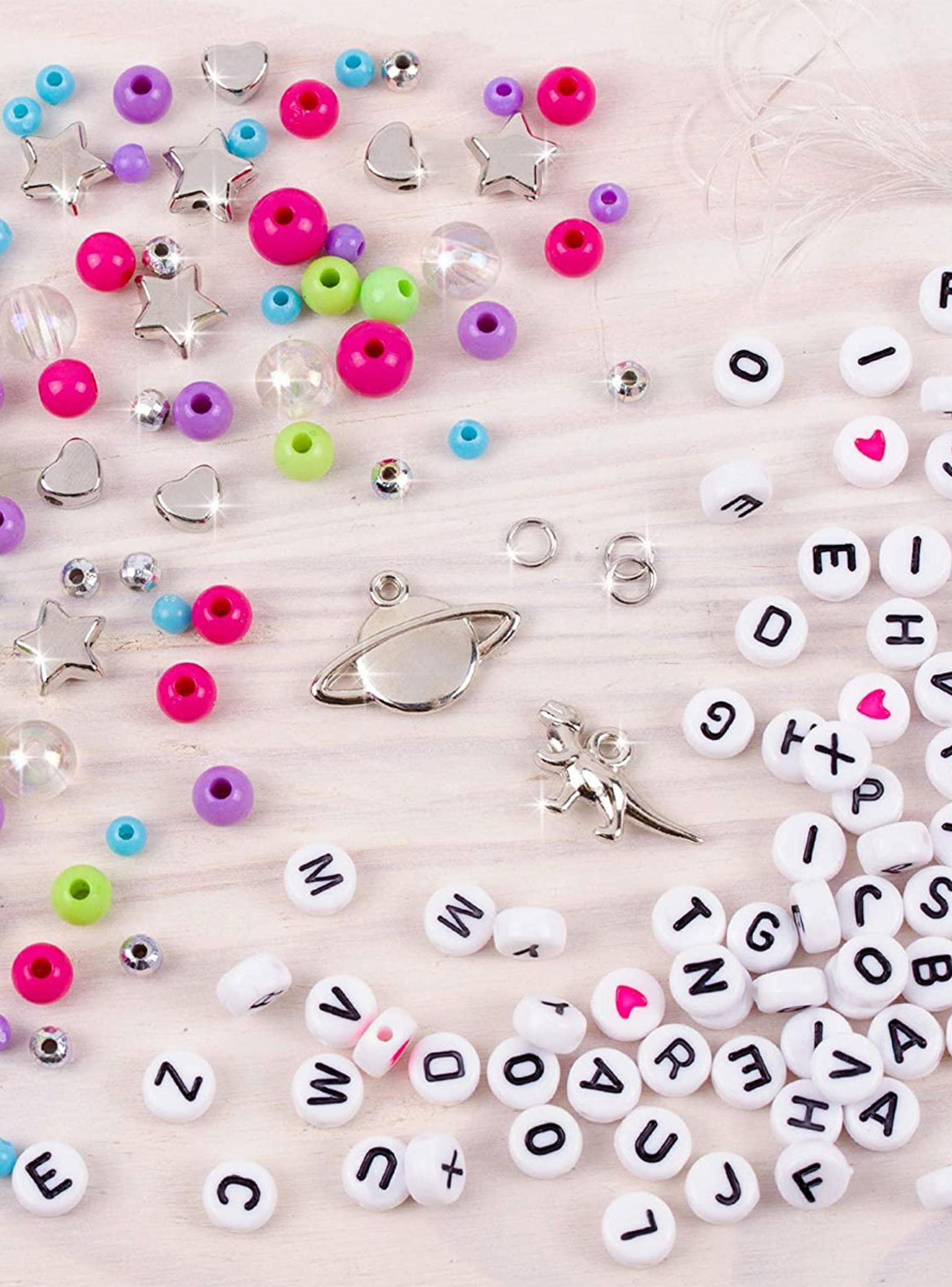 Set Pulseras con Letras 48 Piezas-2