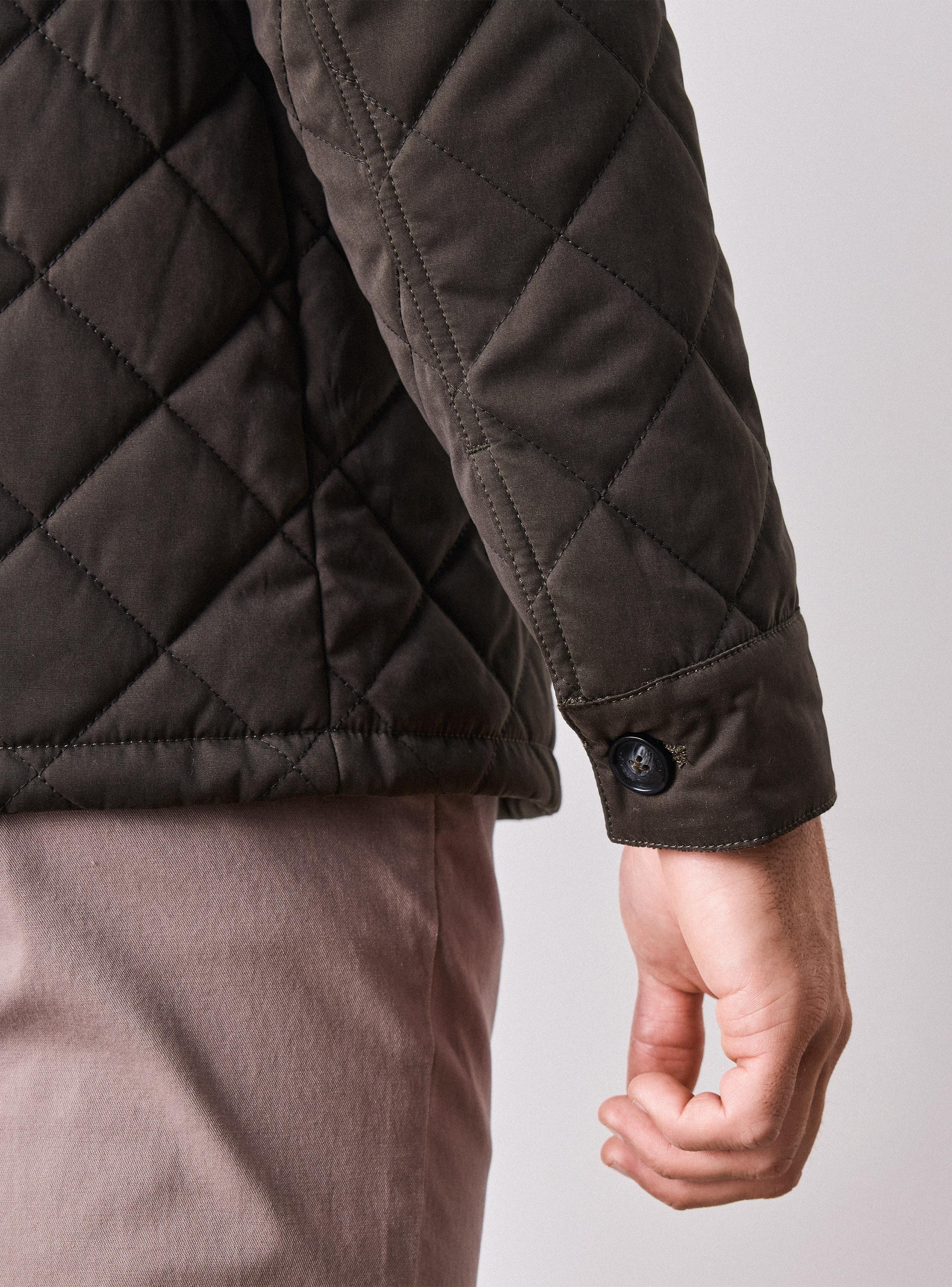 Parka Rombos Botones-3