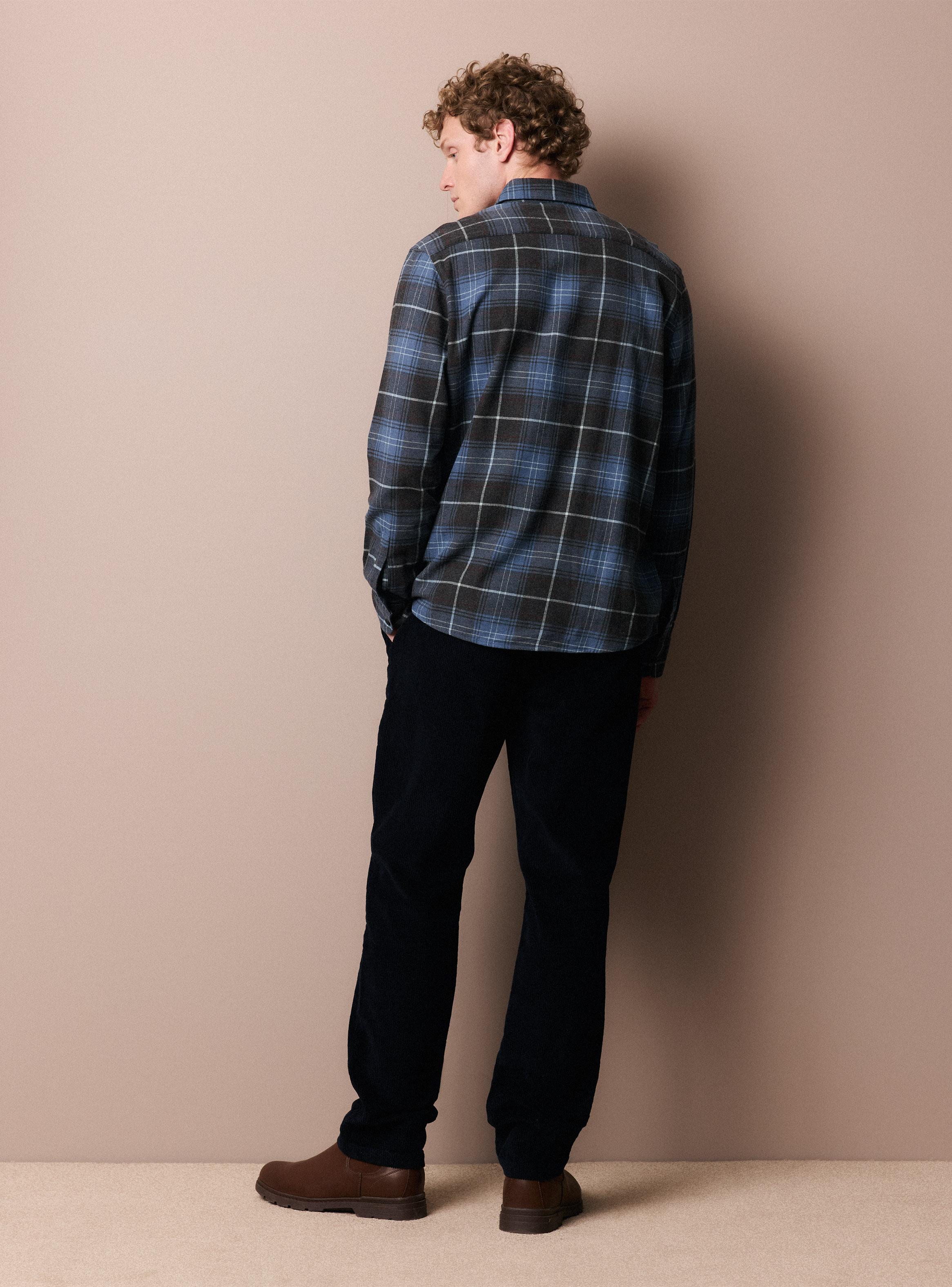 Camisa Manga Larga Franela-5