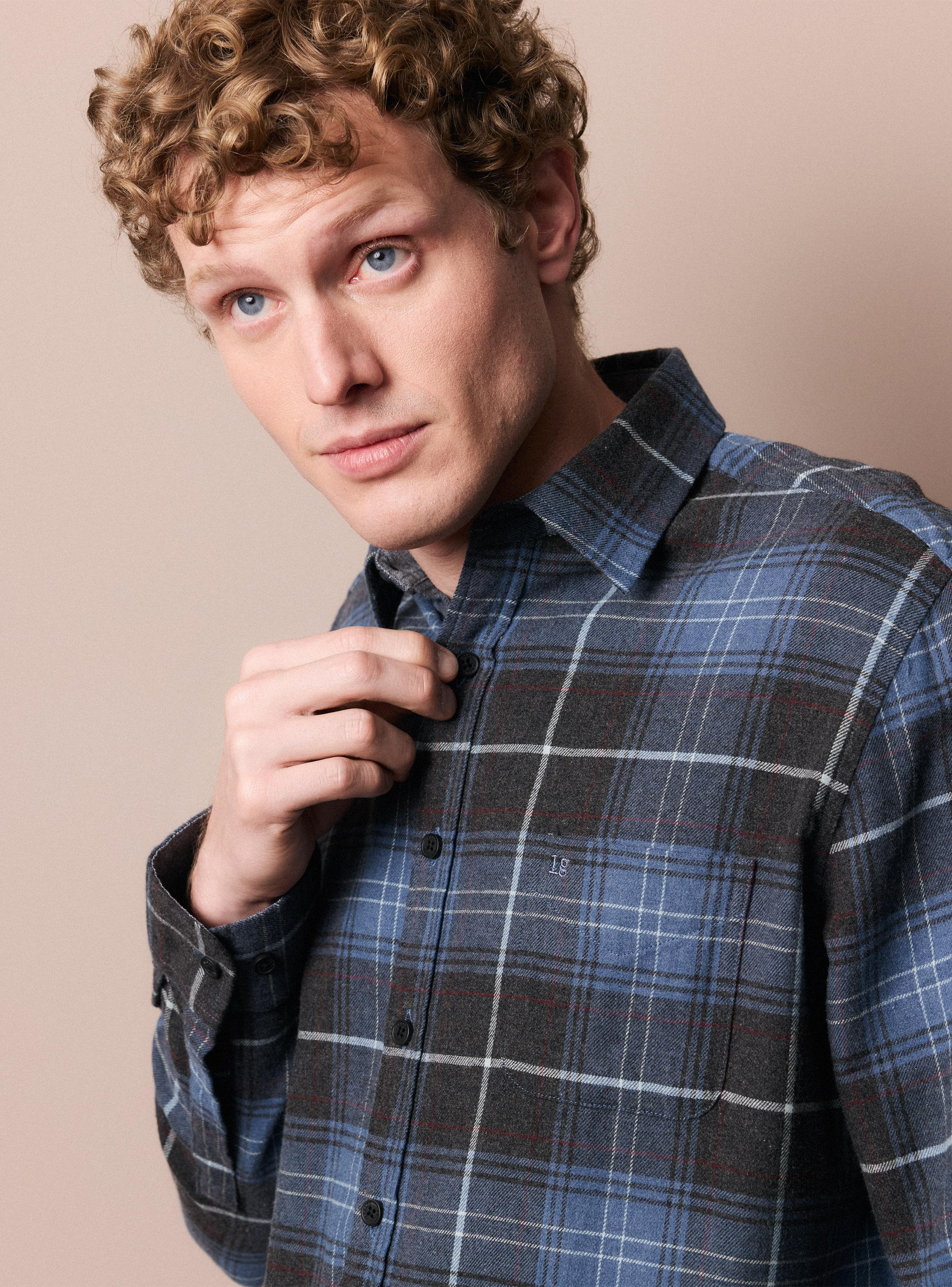 Camisa Manga Larga Franela-2