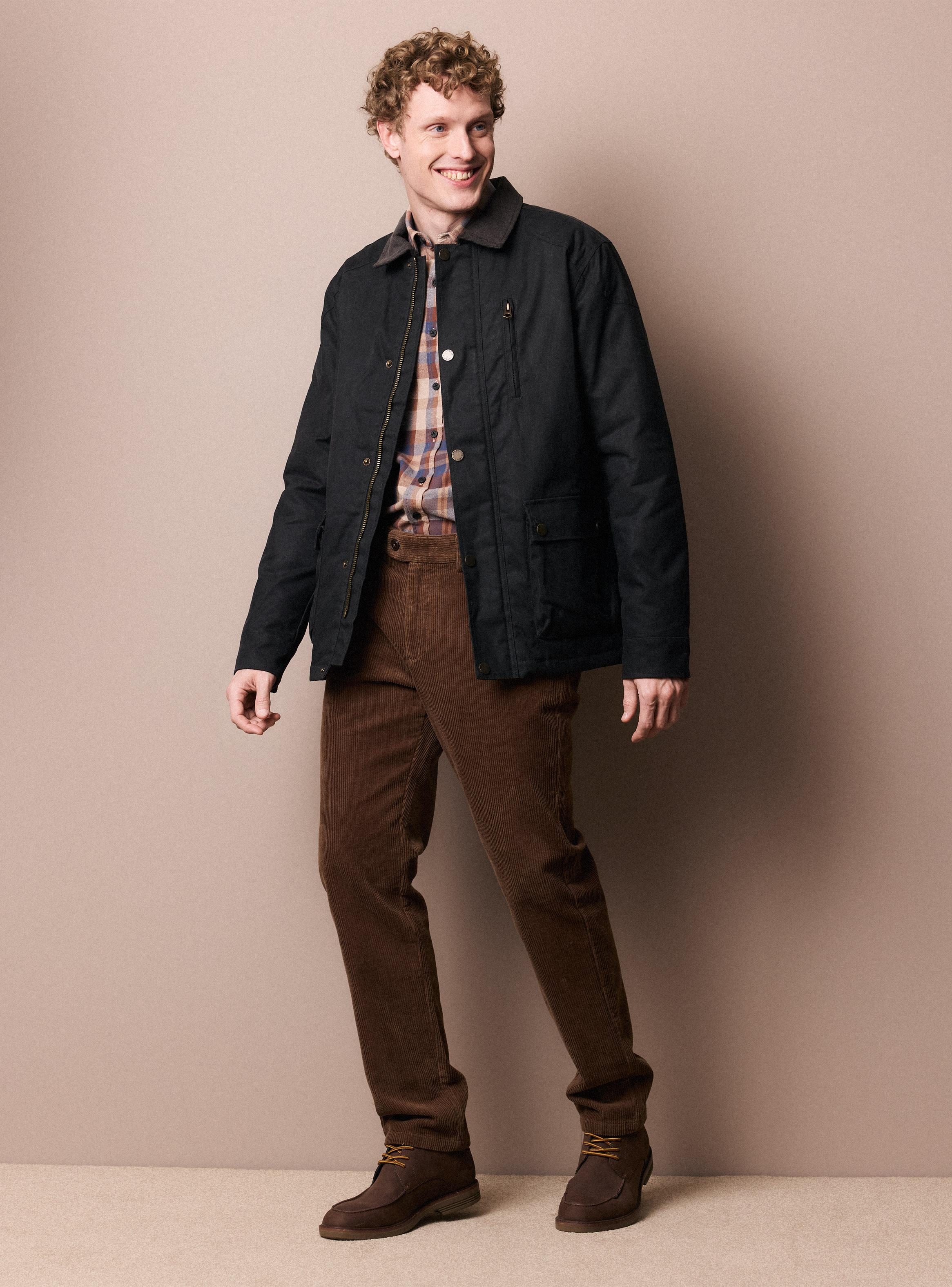 Chaqueta Wax Water Repelent-4