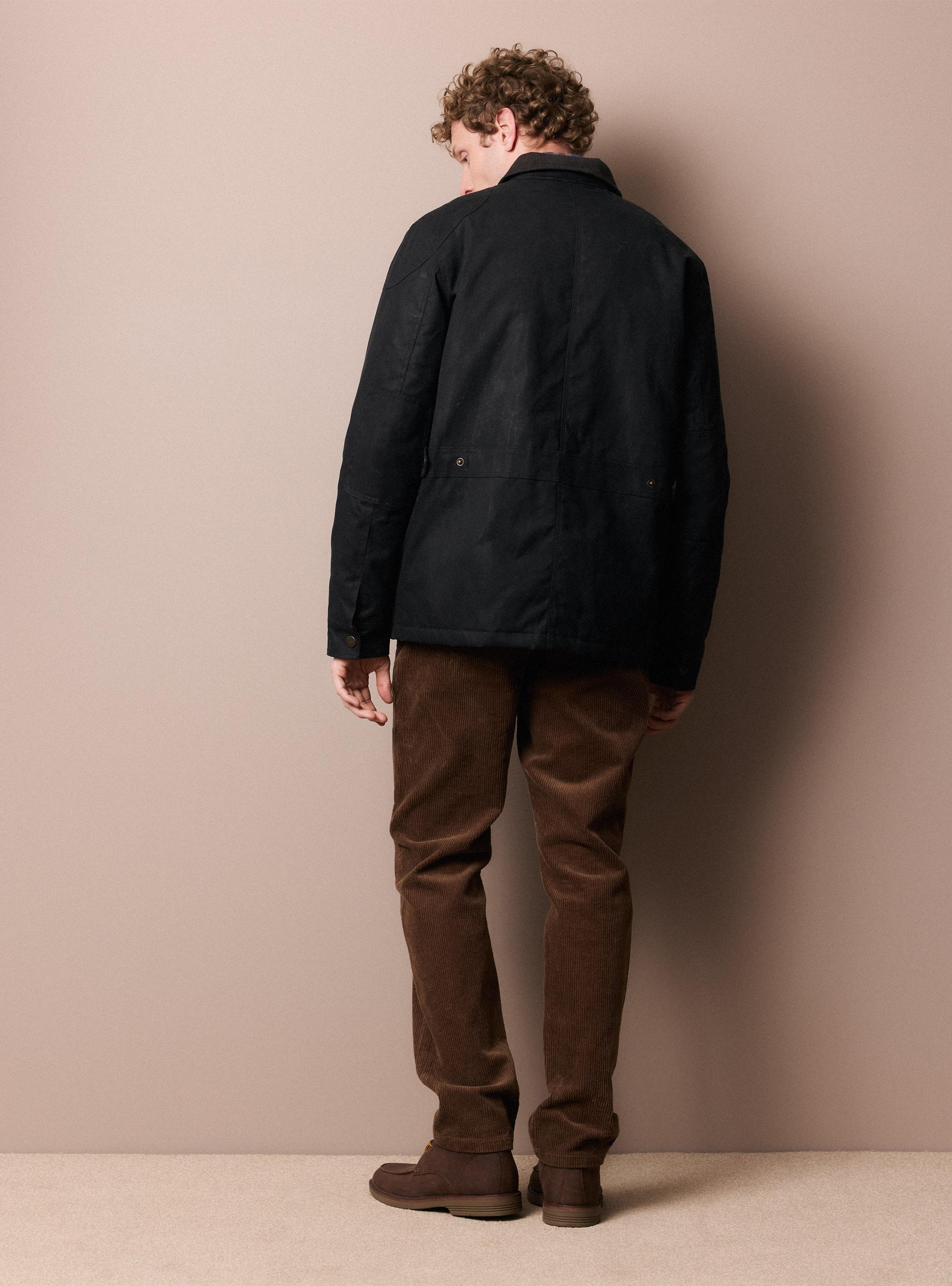 Chaqueta Wax Water Repelent-5