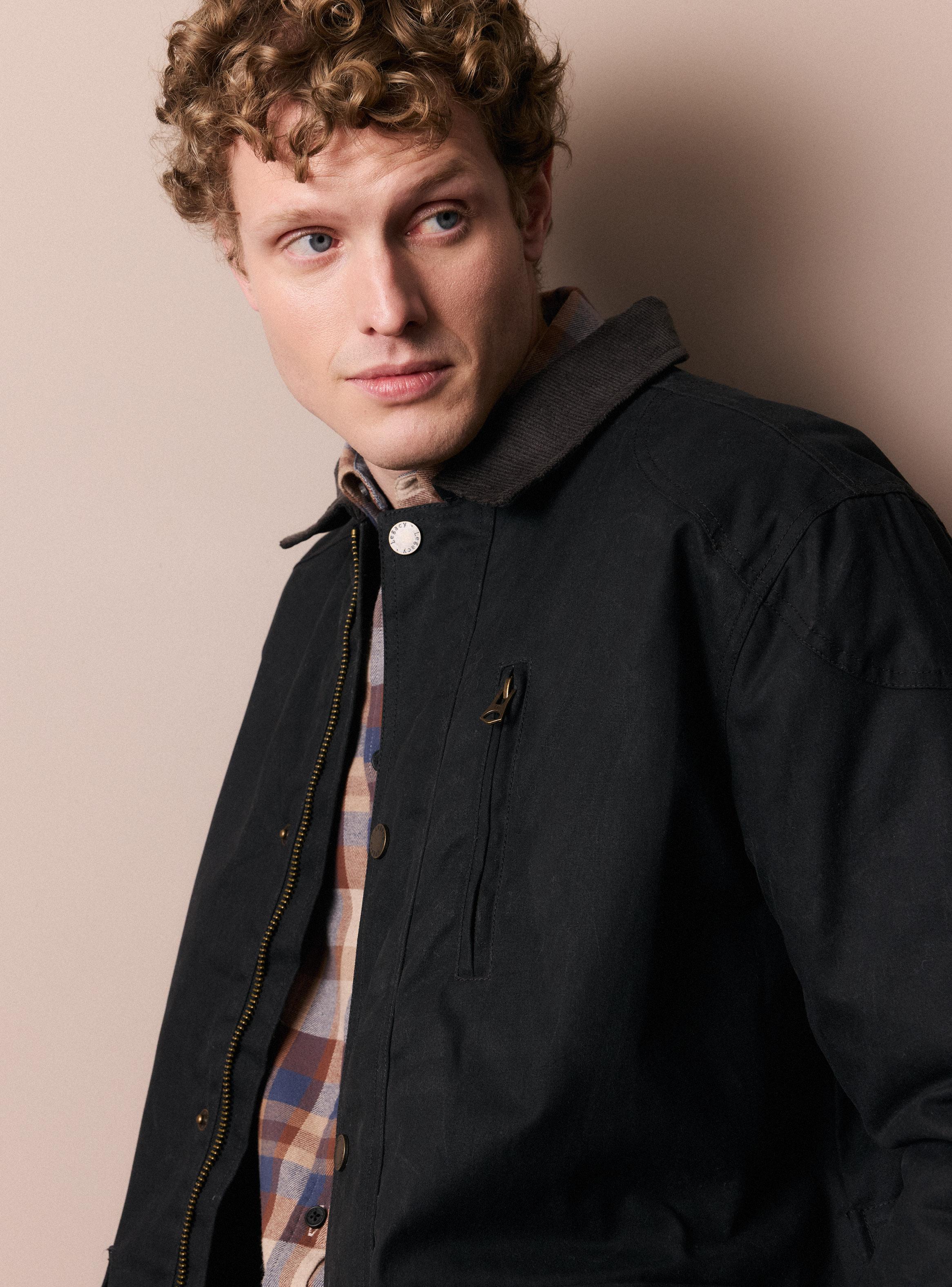 Chaqueta Wax Water Repelent-2