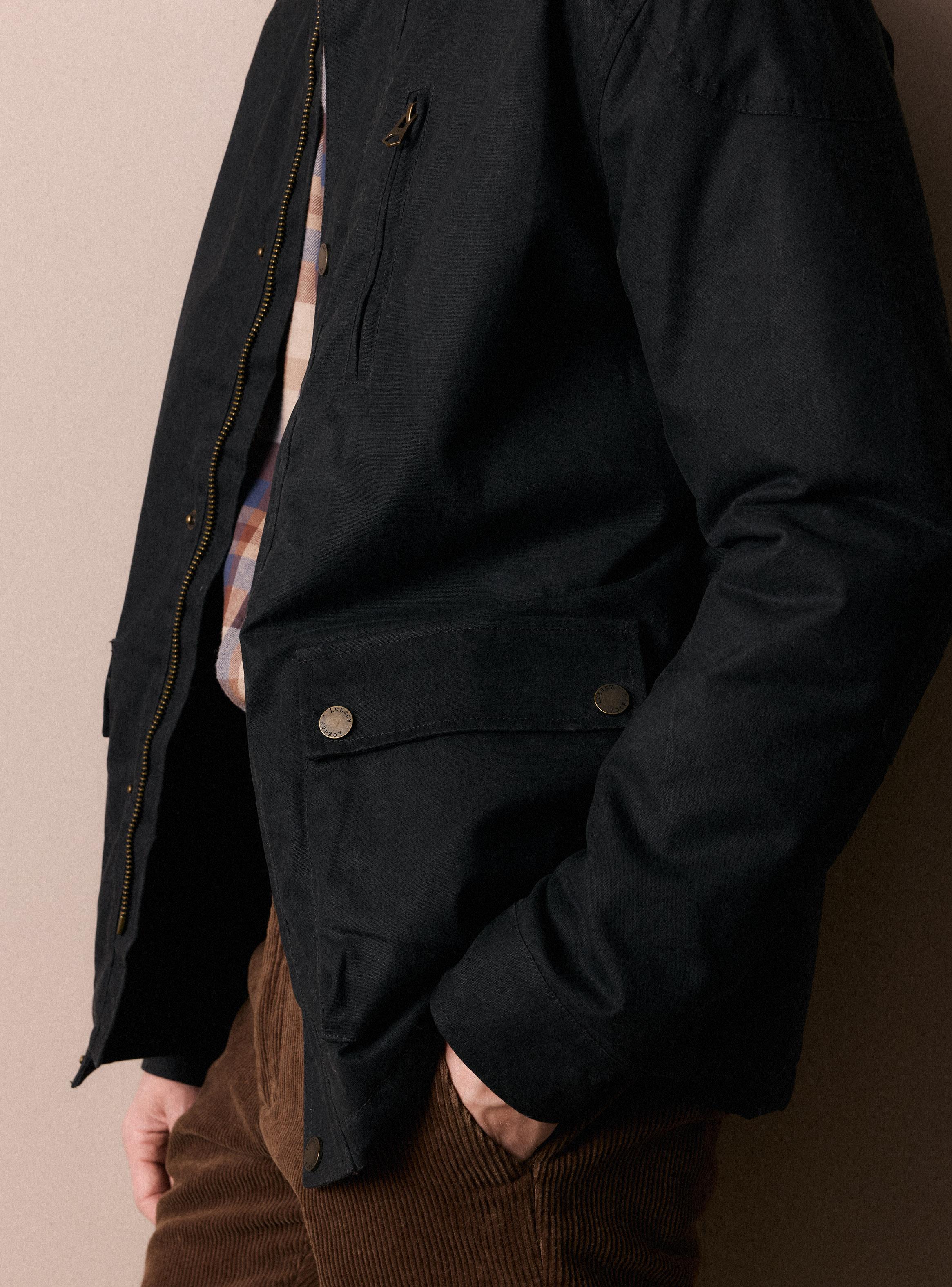 Chaqueta Wax Water Repelent-3