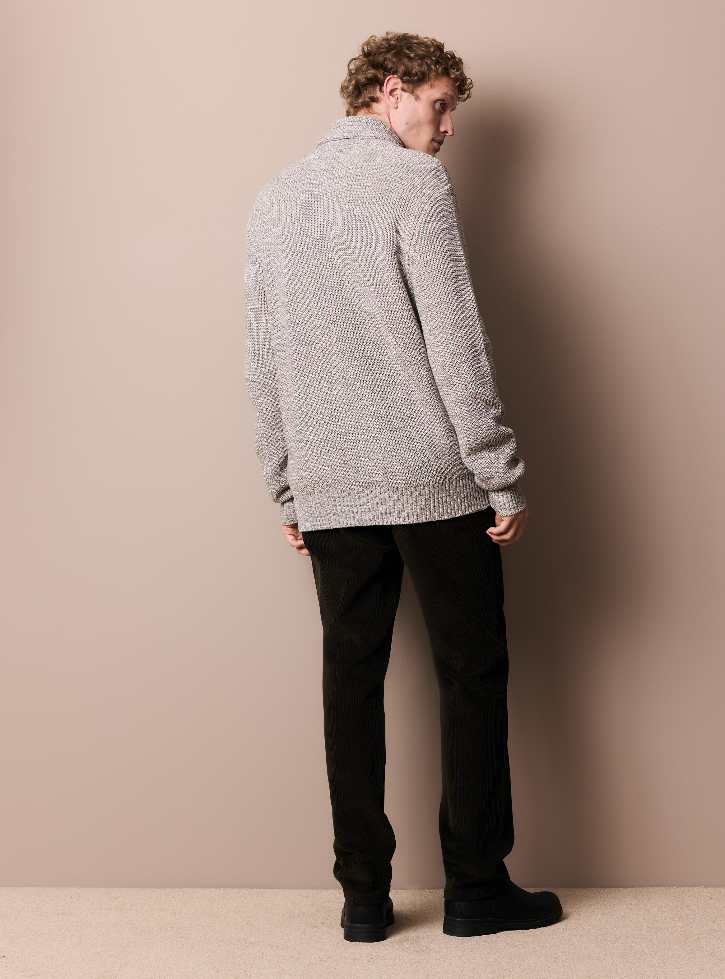 Chaleco Algodon Cuello Smoking-5