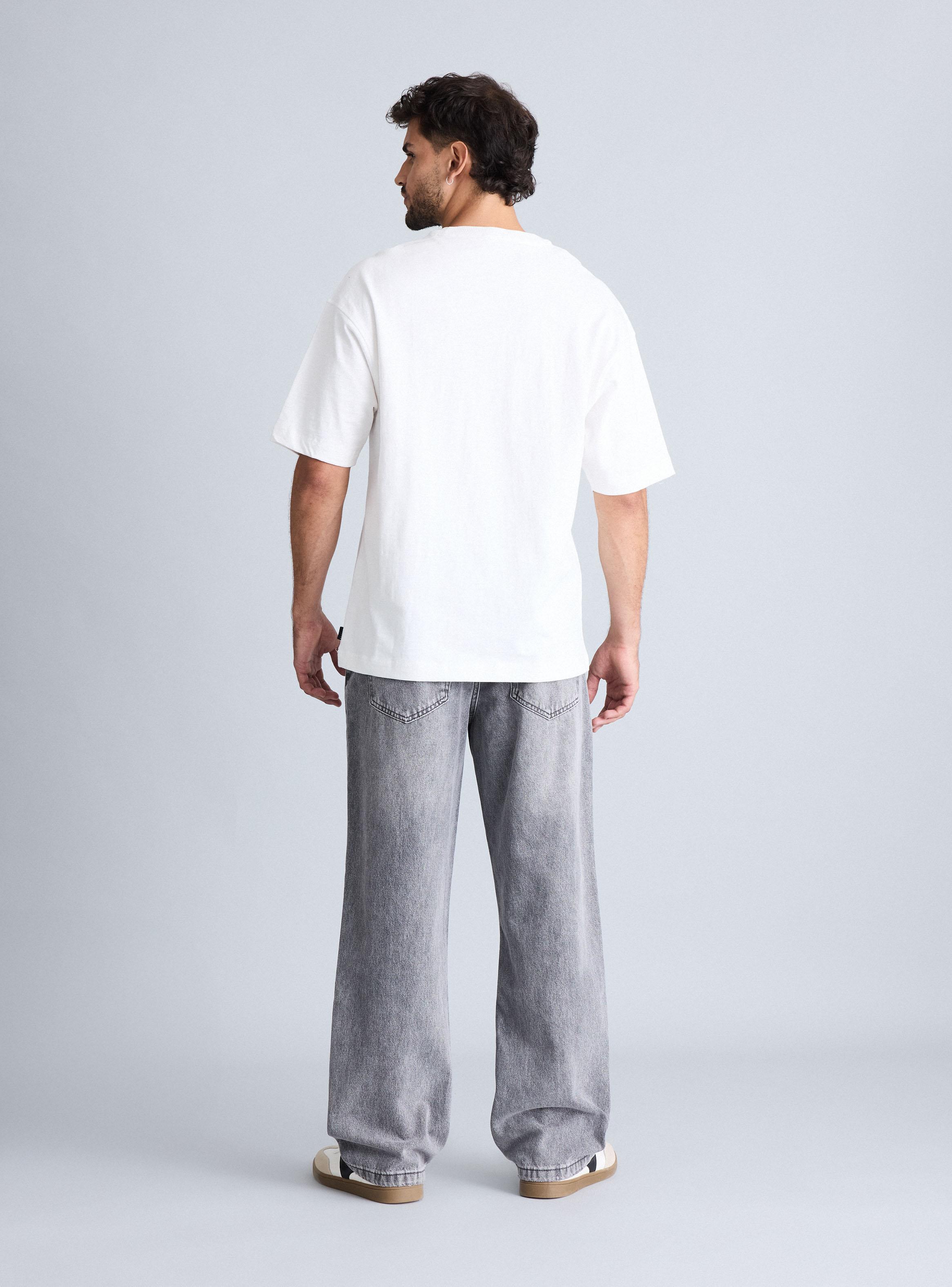 Polera Manga Corta Algodón Grueso-5