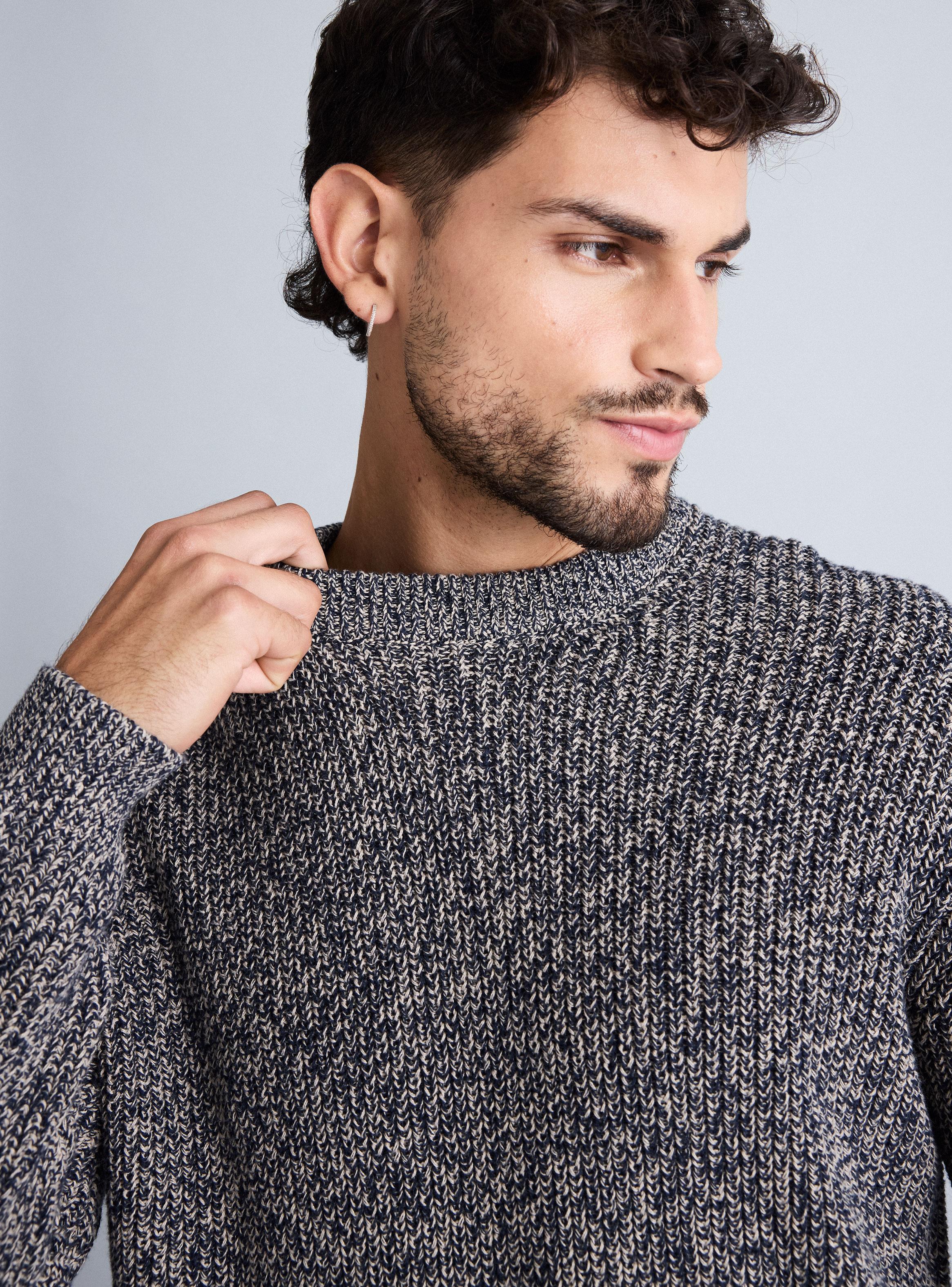 Sweater Cuello Redondo Color Mix-3