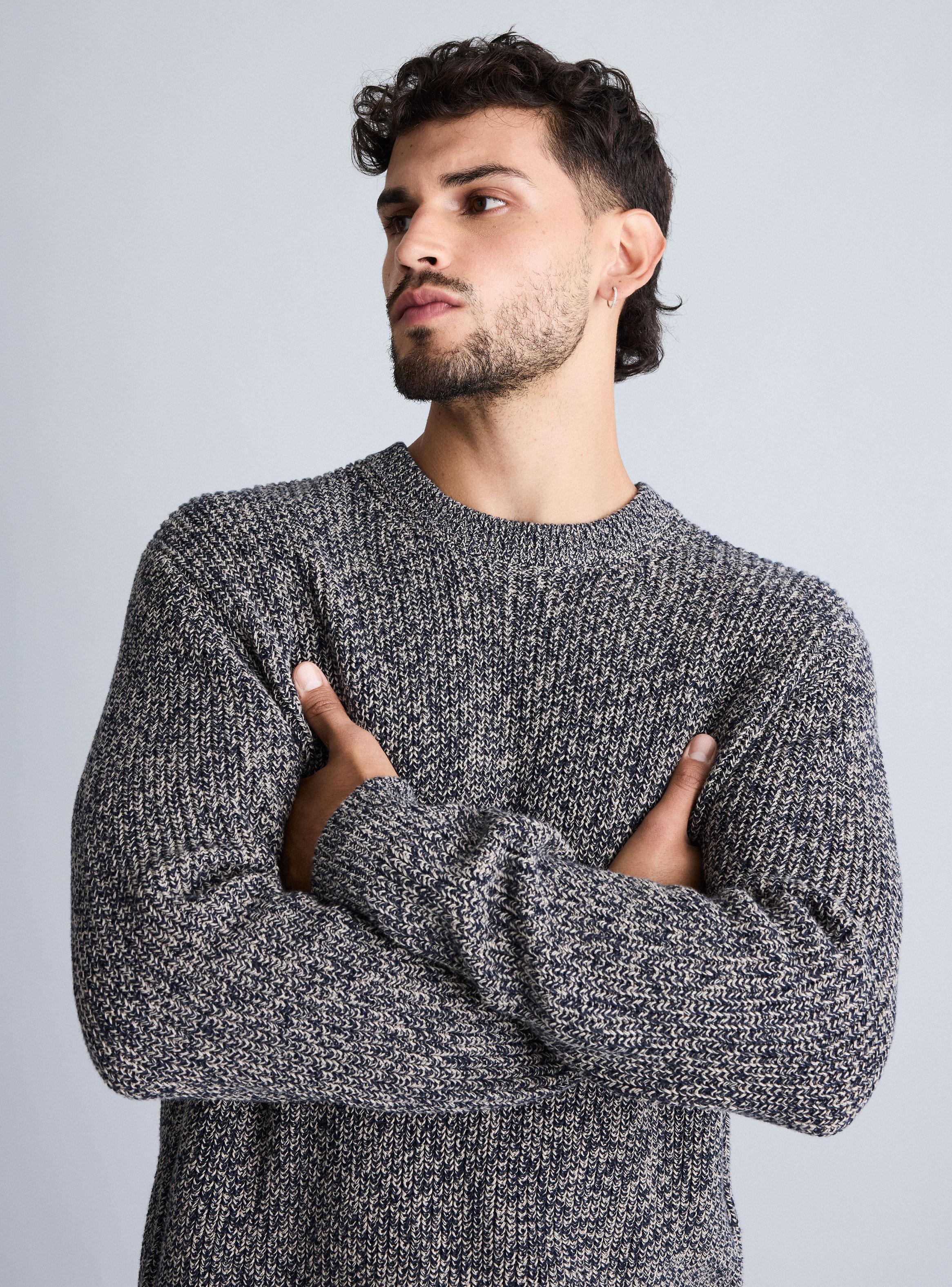 Sweater Cuello Redondo Color Mix-2