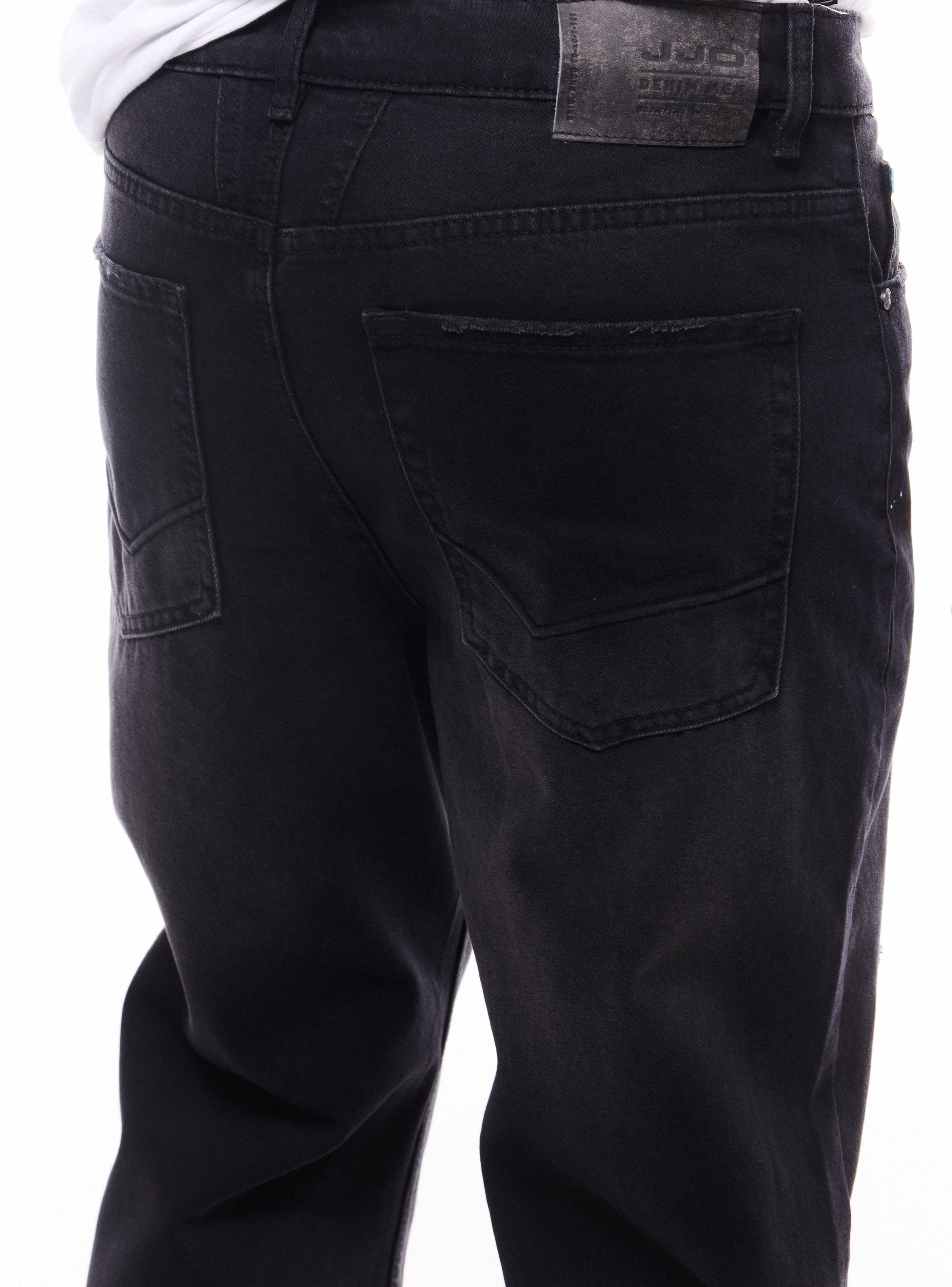 Jeans Relaxed Lavado Manchas-3