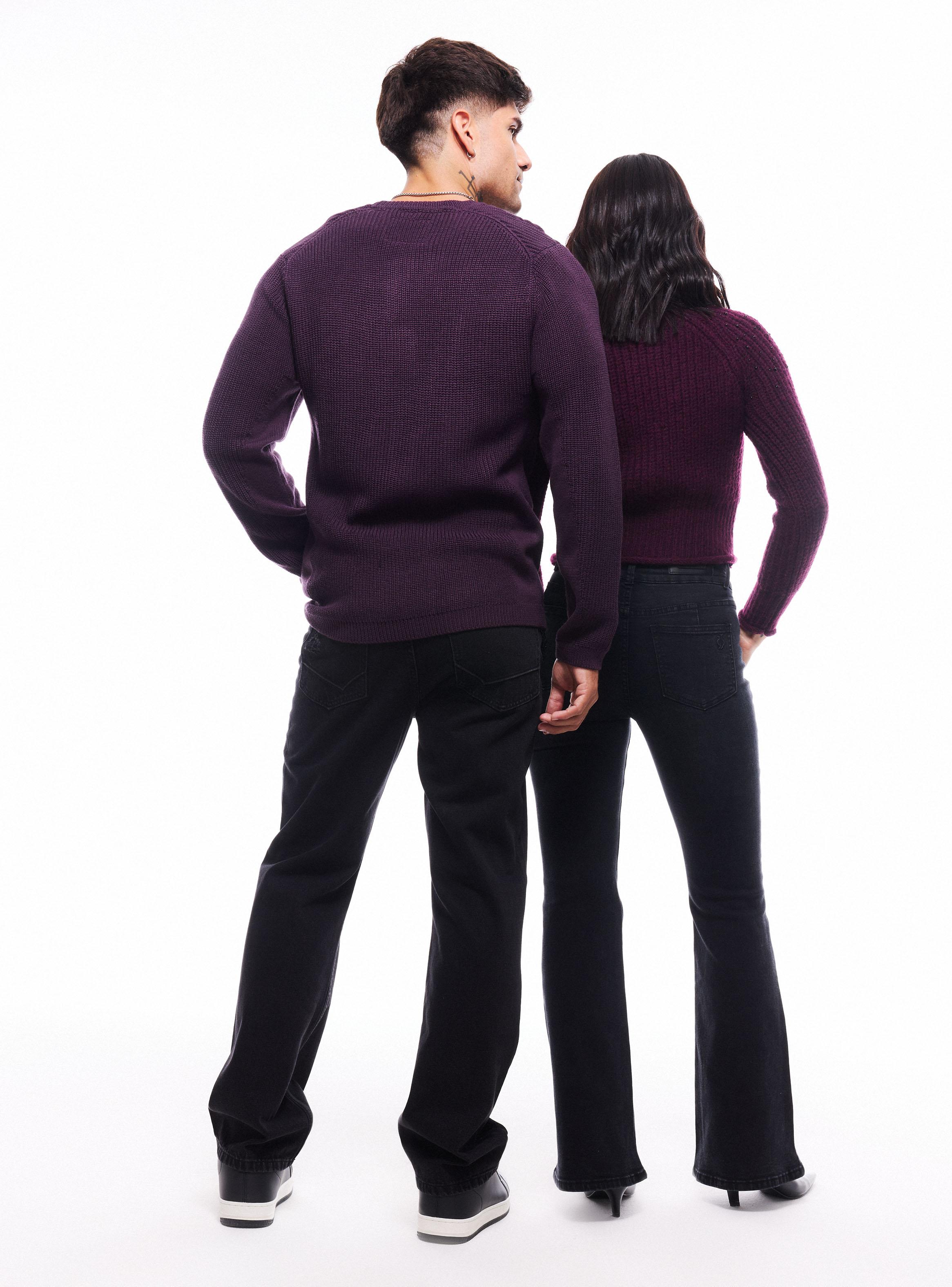 Jeans Relaxed con Cadena y Roturas-5