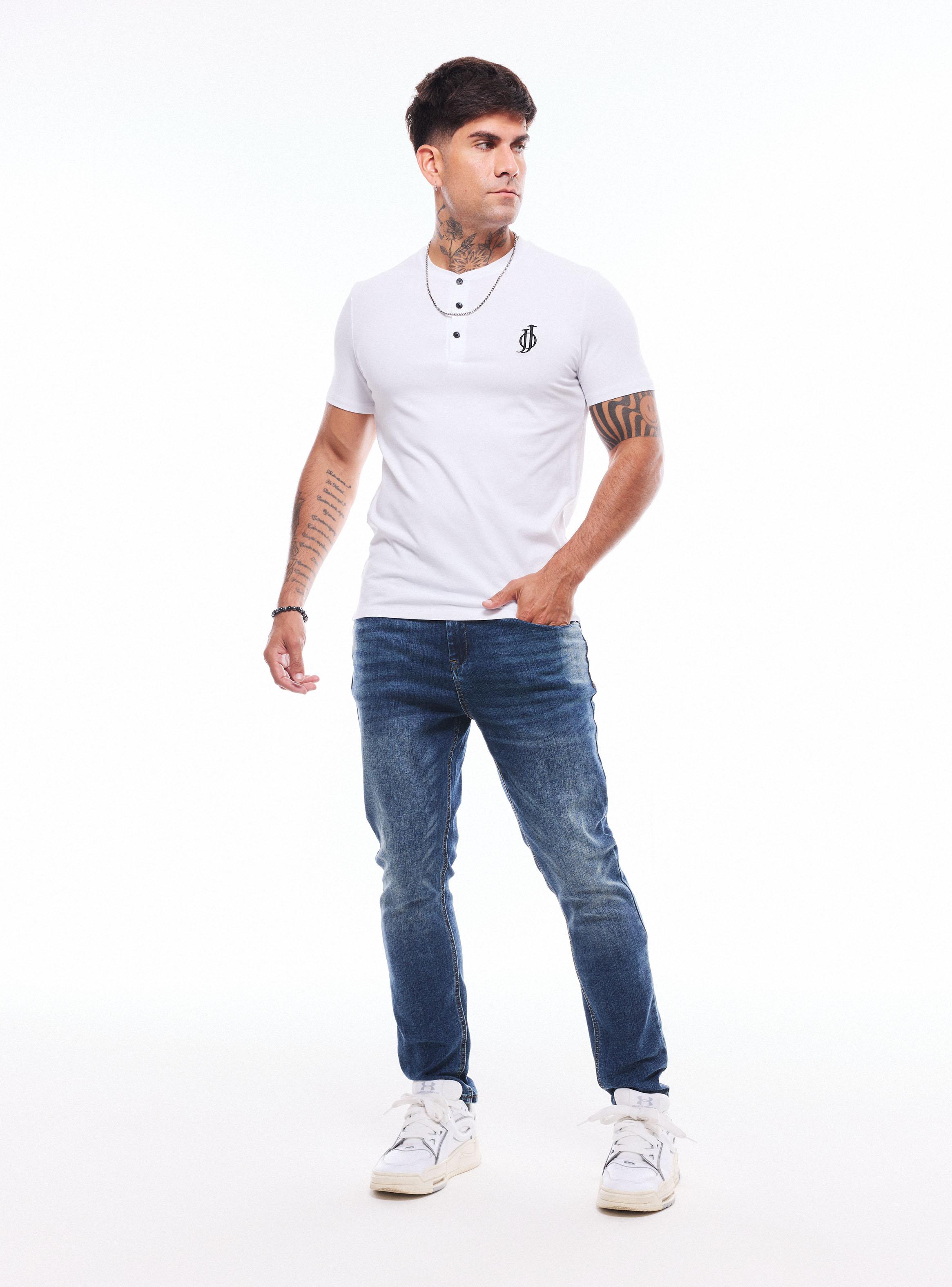Jeans Tapered Lavado-4