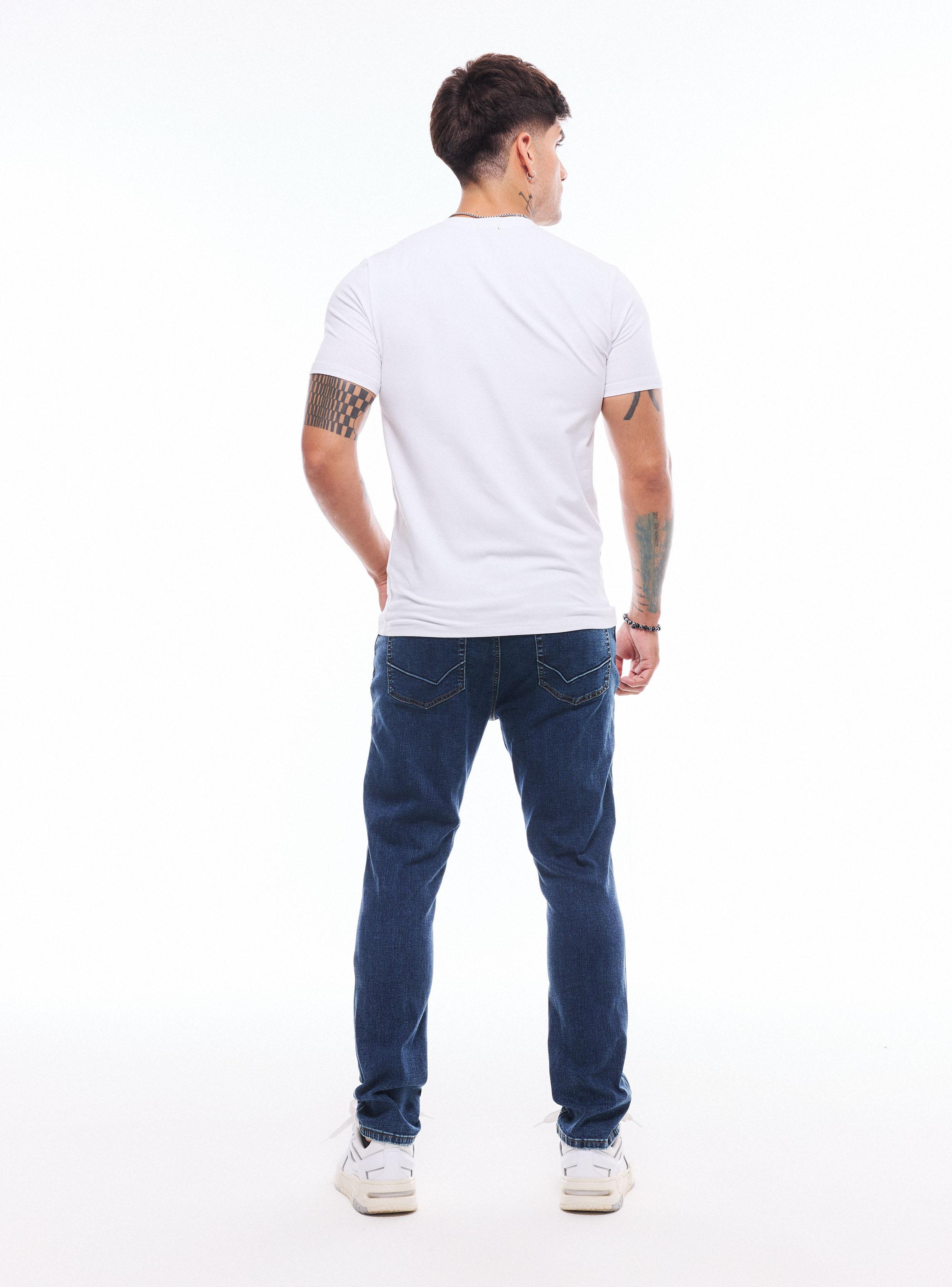 Jeans Tapered Lavado-5