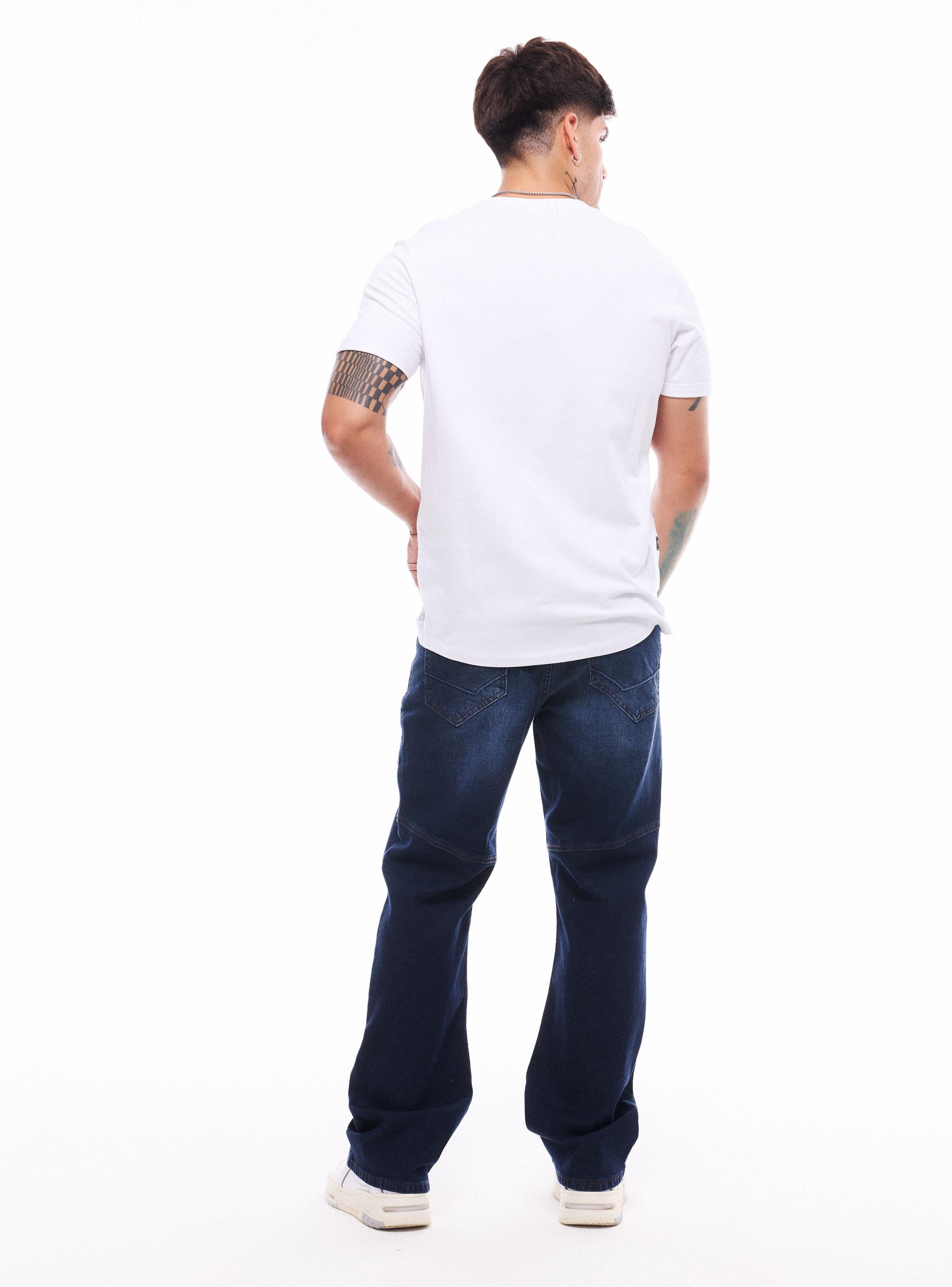 Jeans Relaxed con Cortes-5