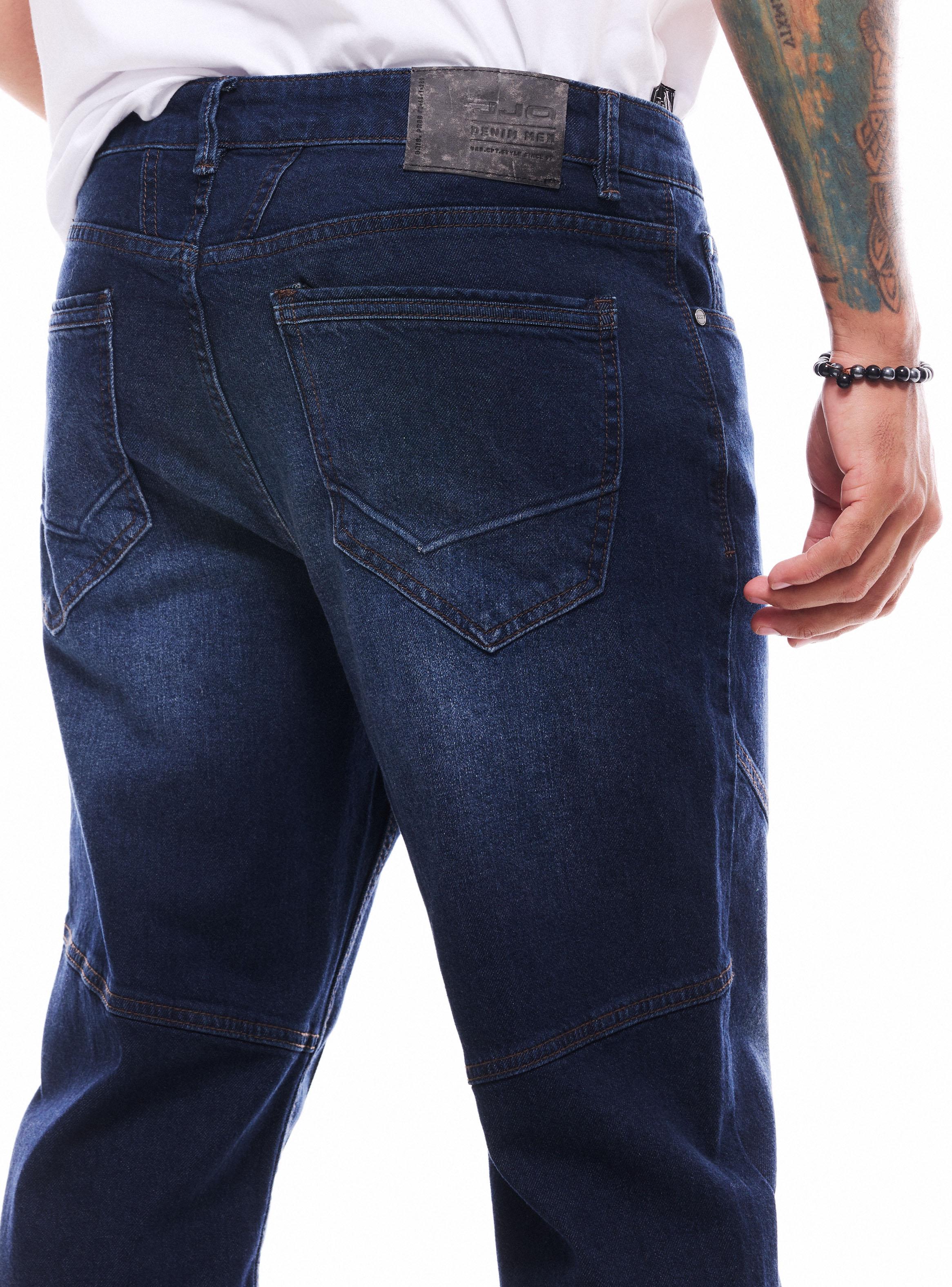 Jeans Relaxed con Cortes-3
