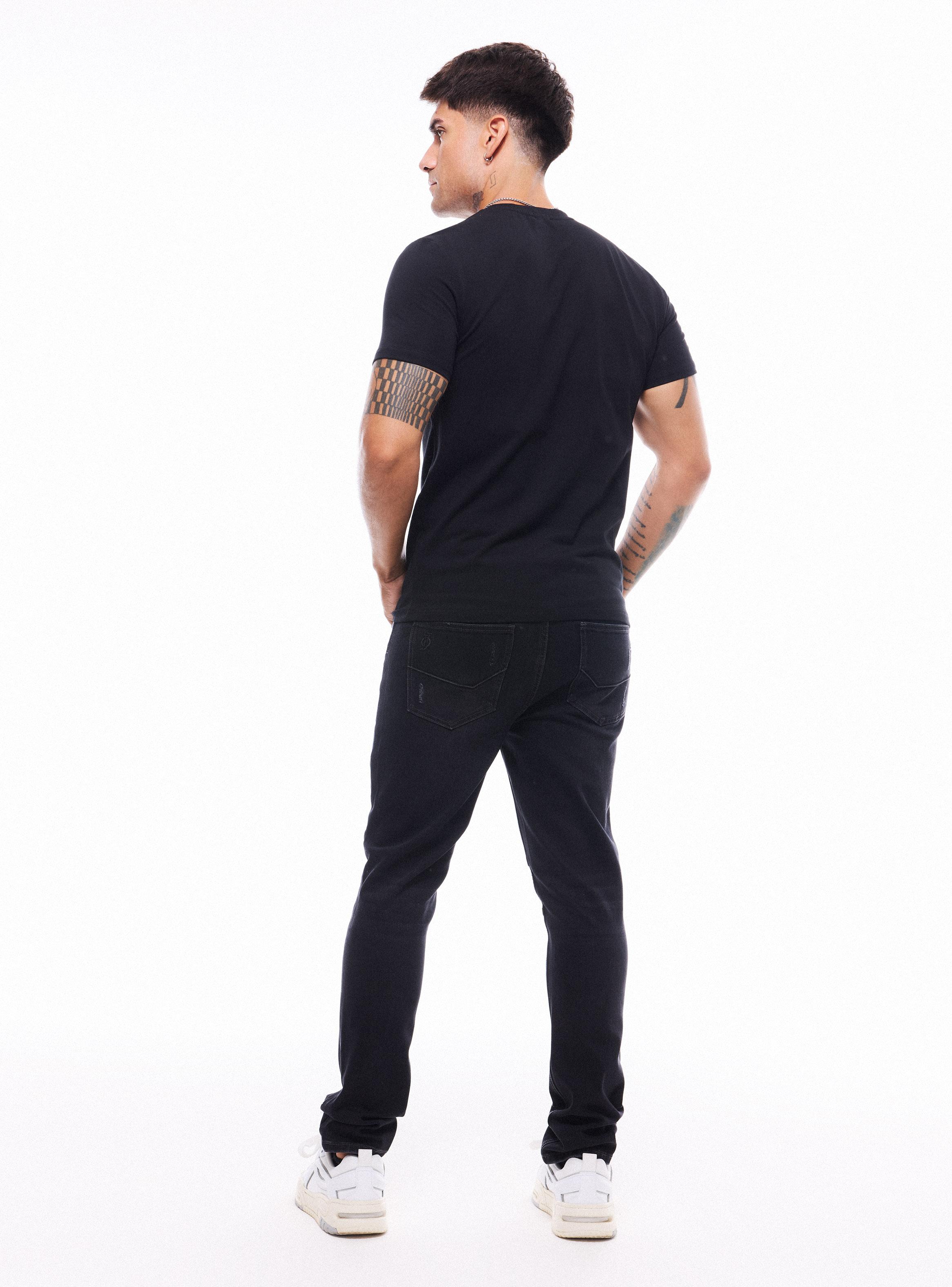 Polera Muscle Fit con Botones-5