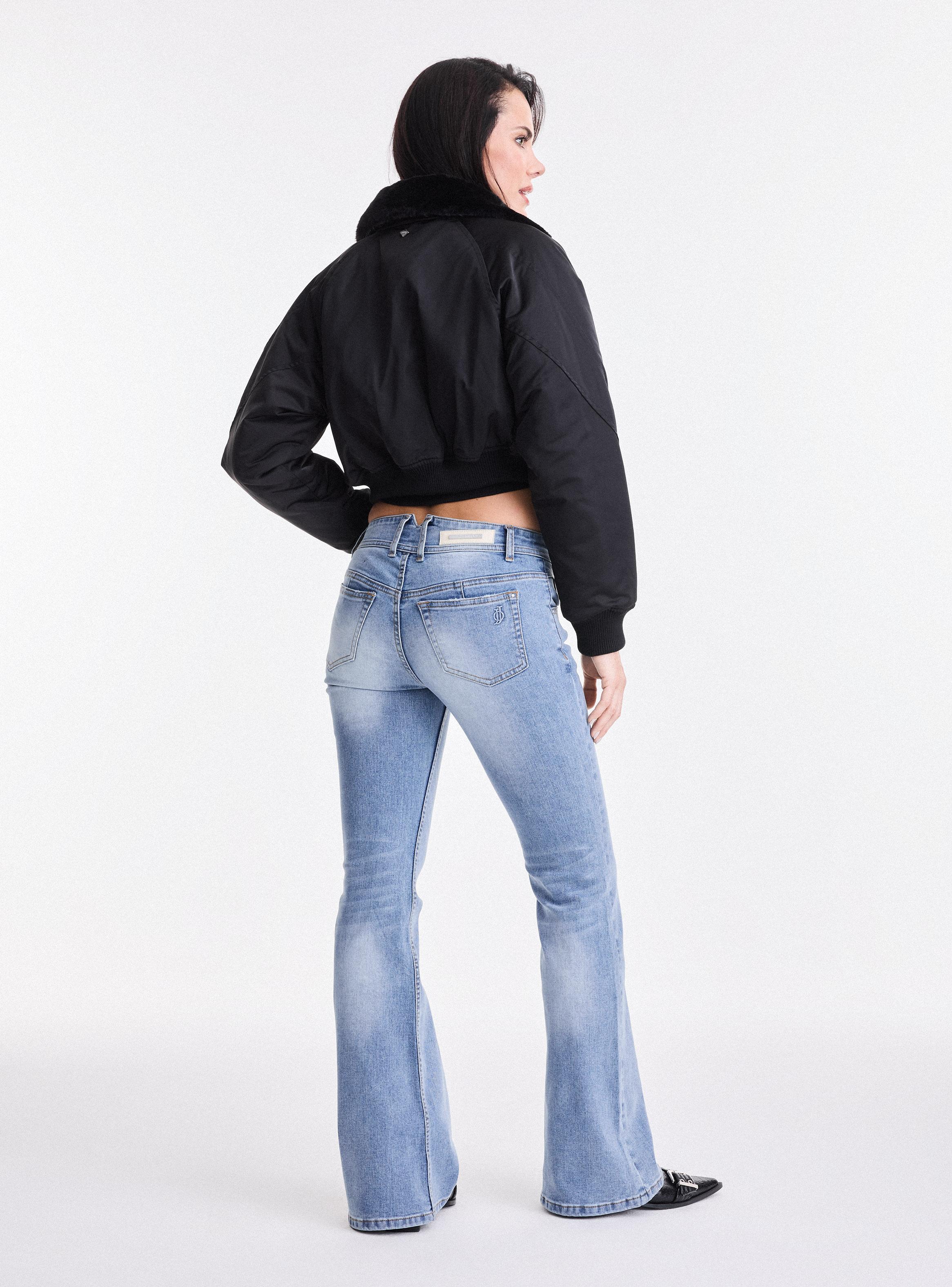 Chaqueta Bomber Cuello Desmontable-5