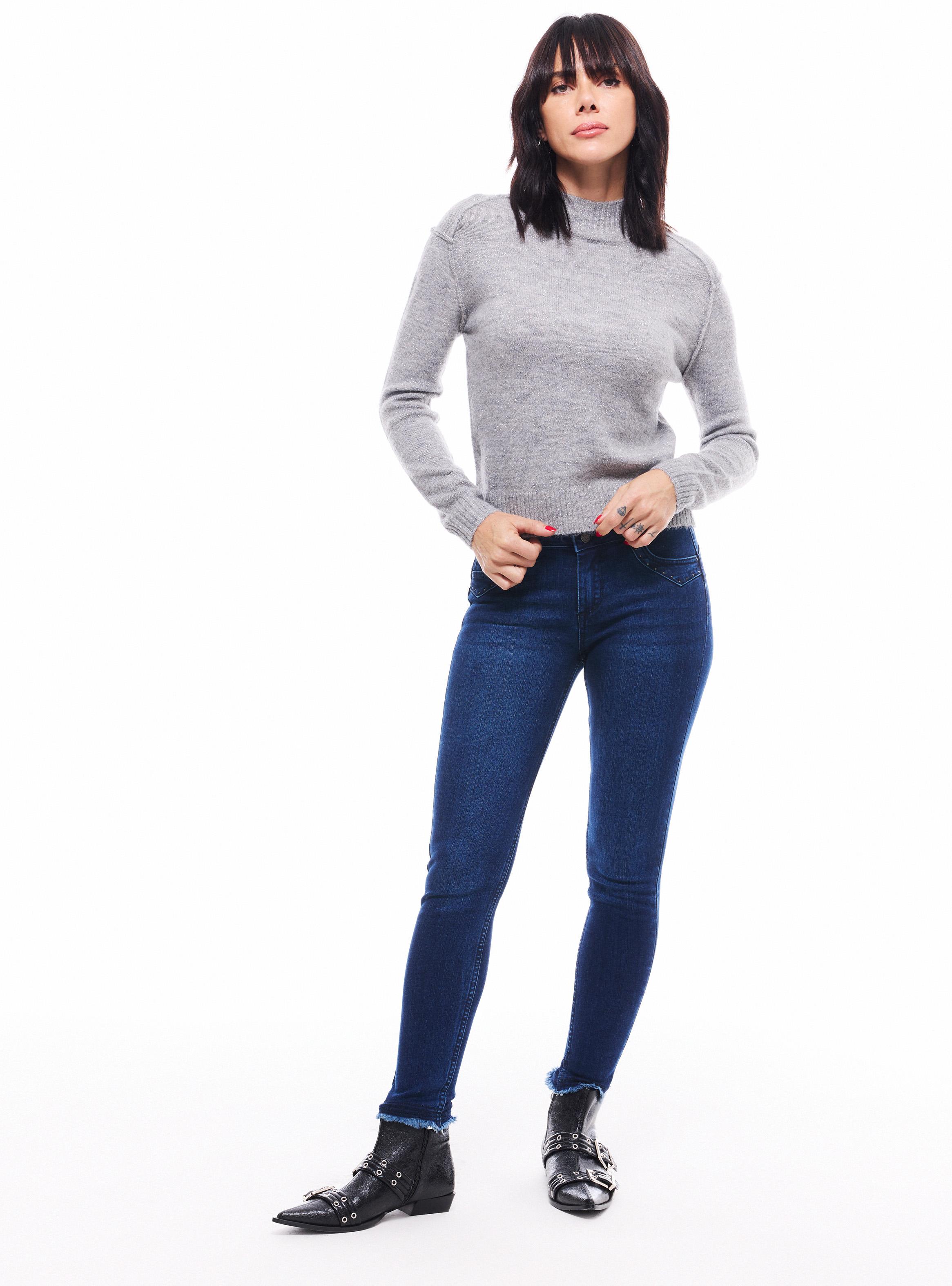 Sweater Lurex con Cortes en Hombros-4