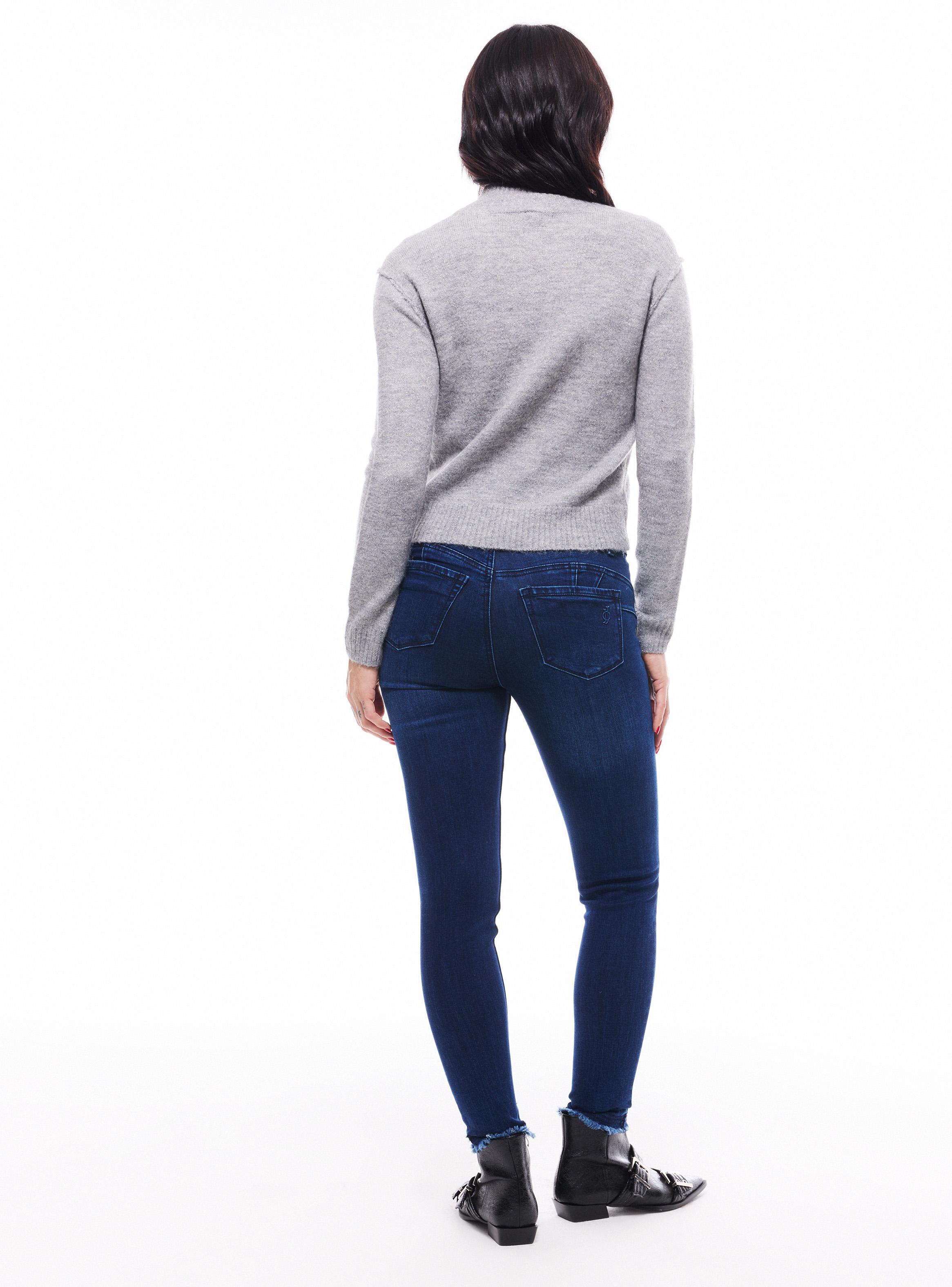 Sweater Lurex con Cortes en Hombros-5