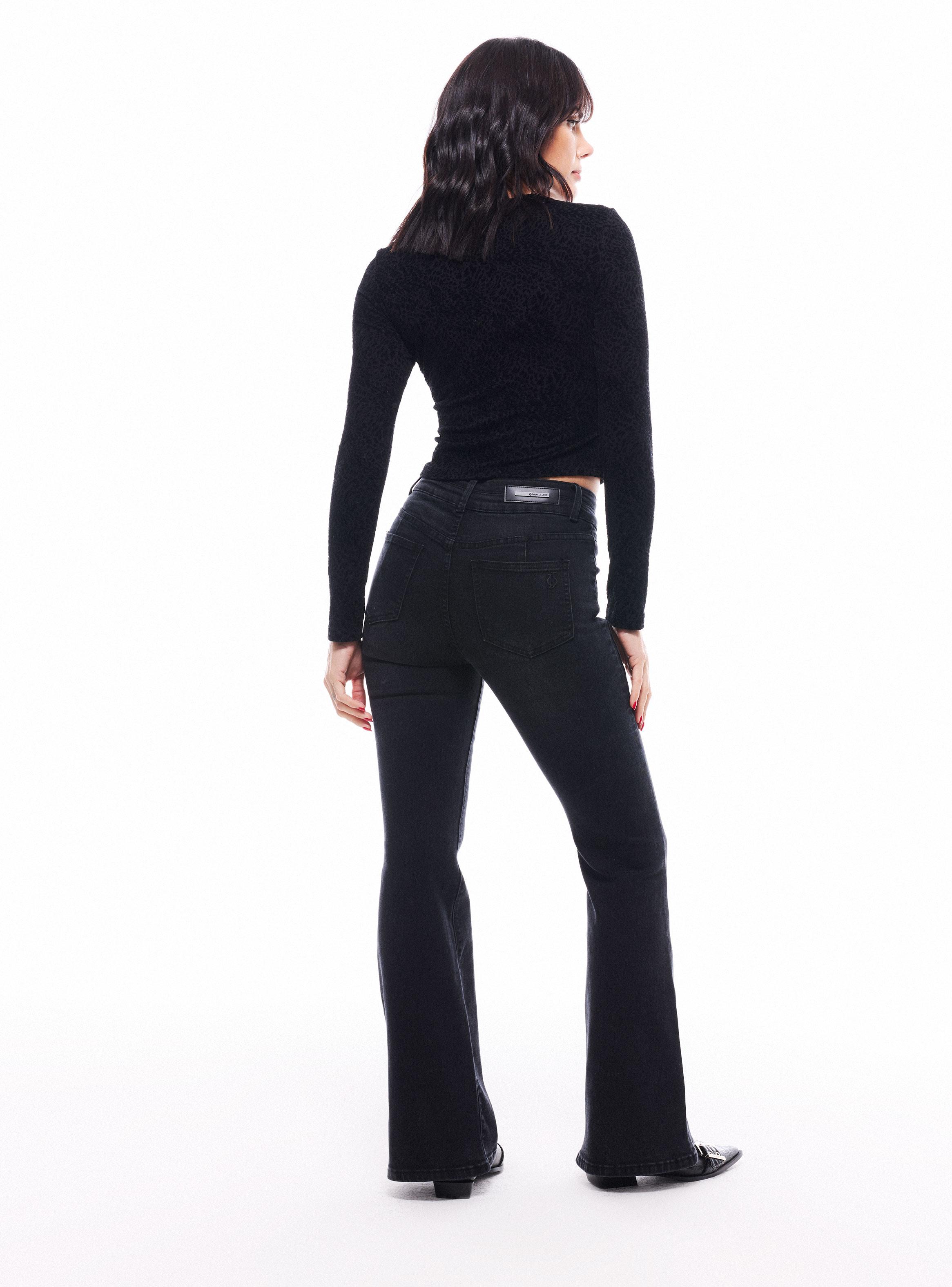 Polera Rib Full Animal Print Flock-5