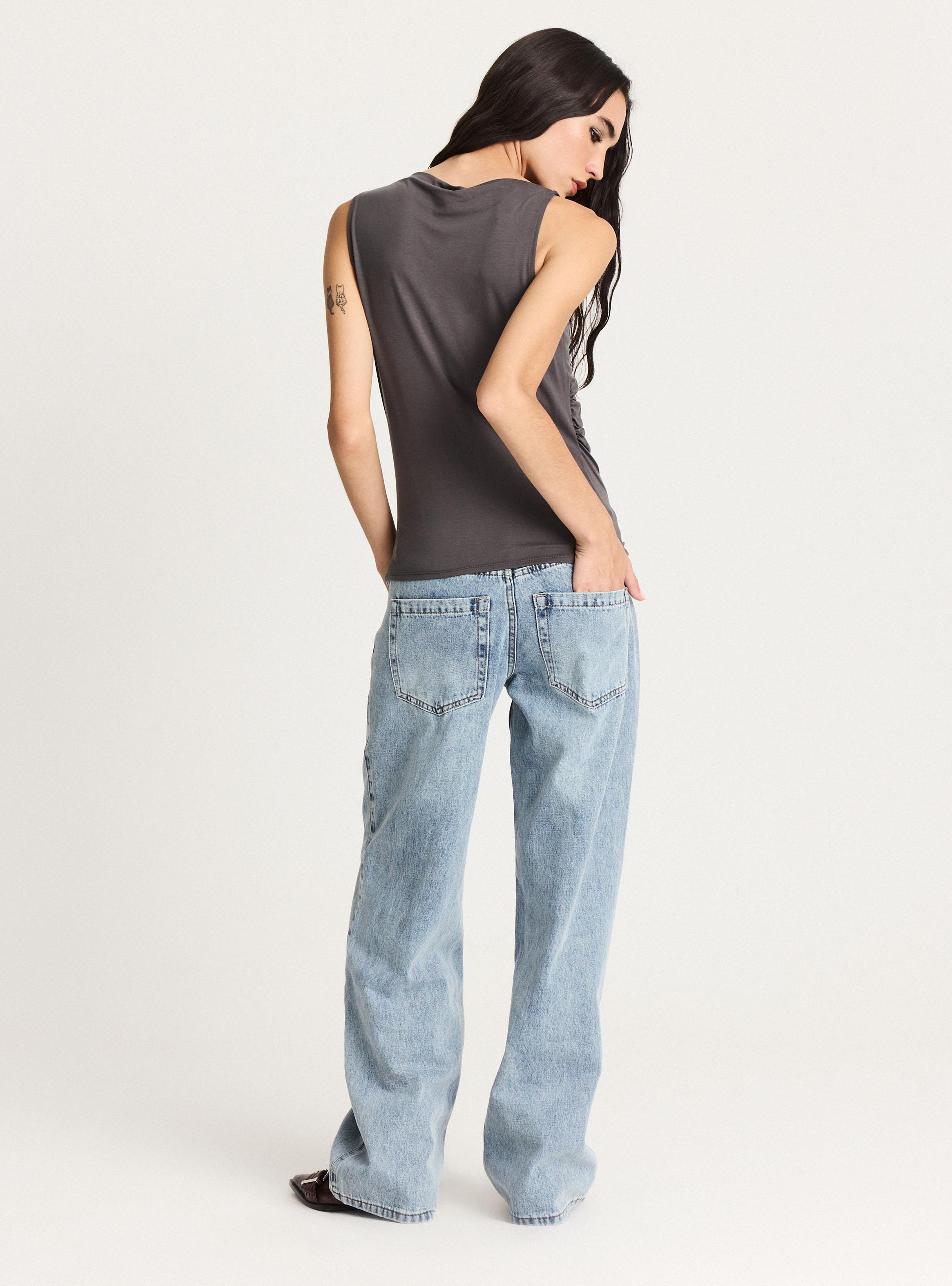 Polera Escote Drapeado-5