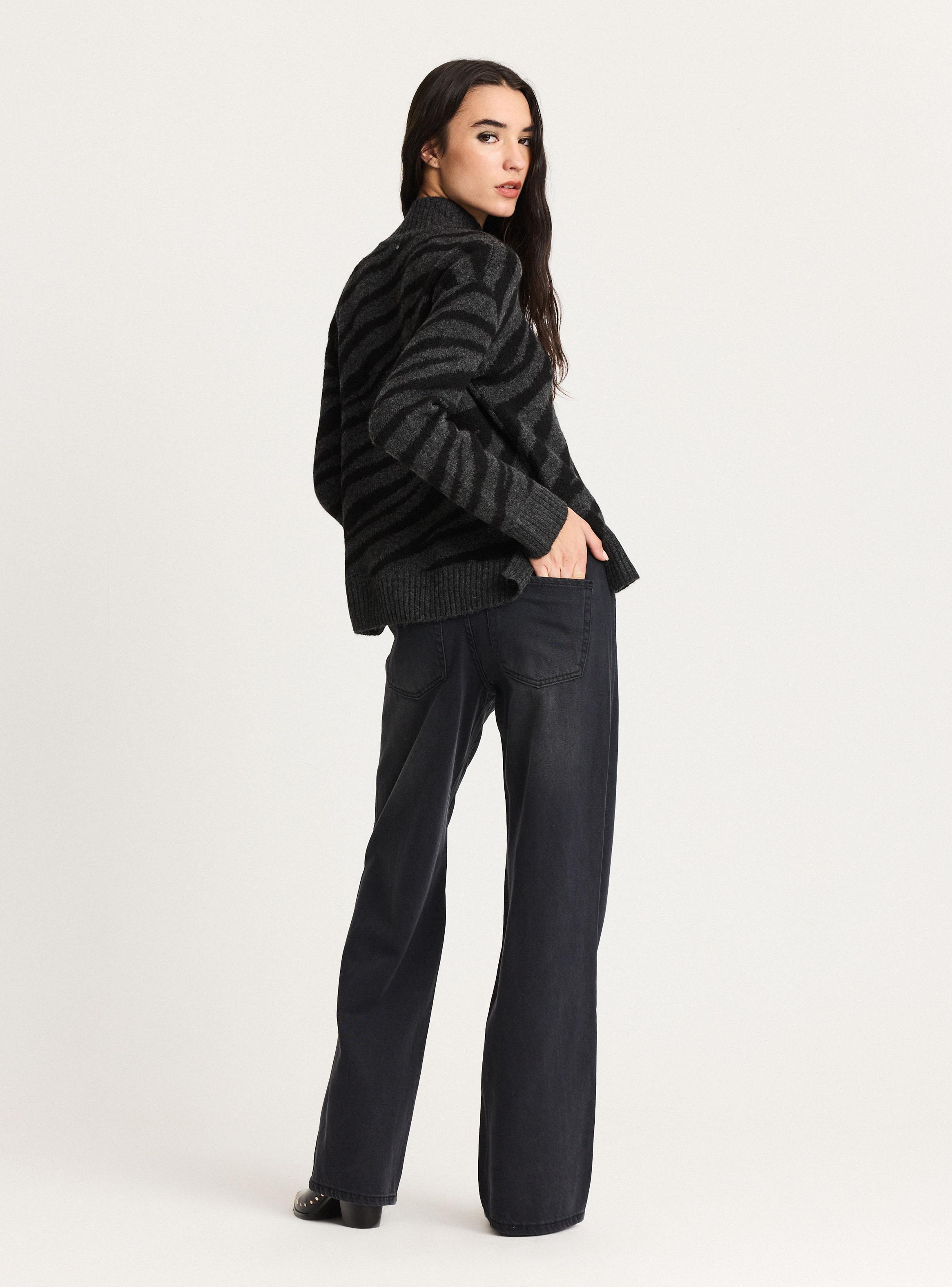 Chaleco Jaquard Animal Print-5