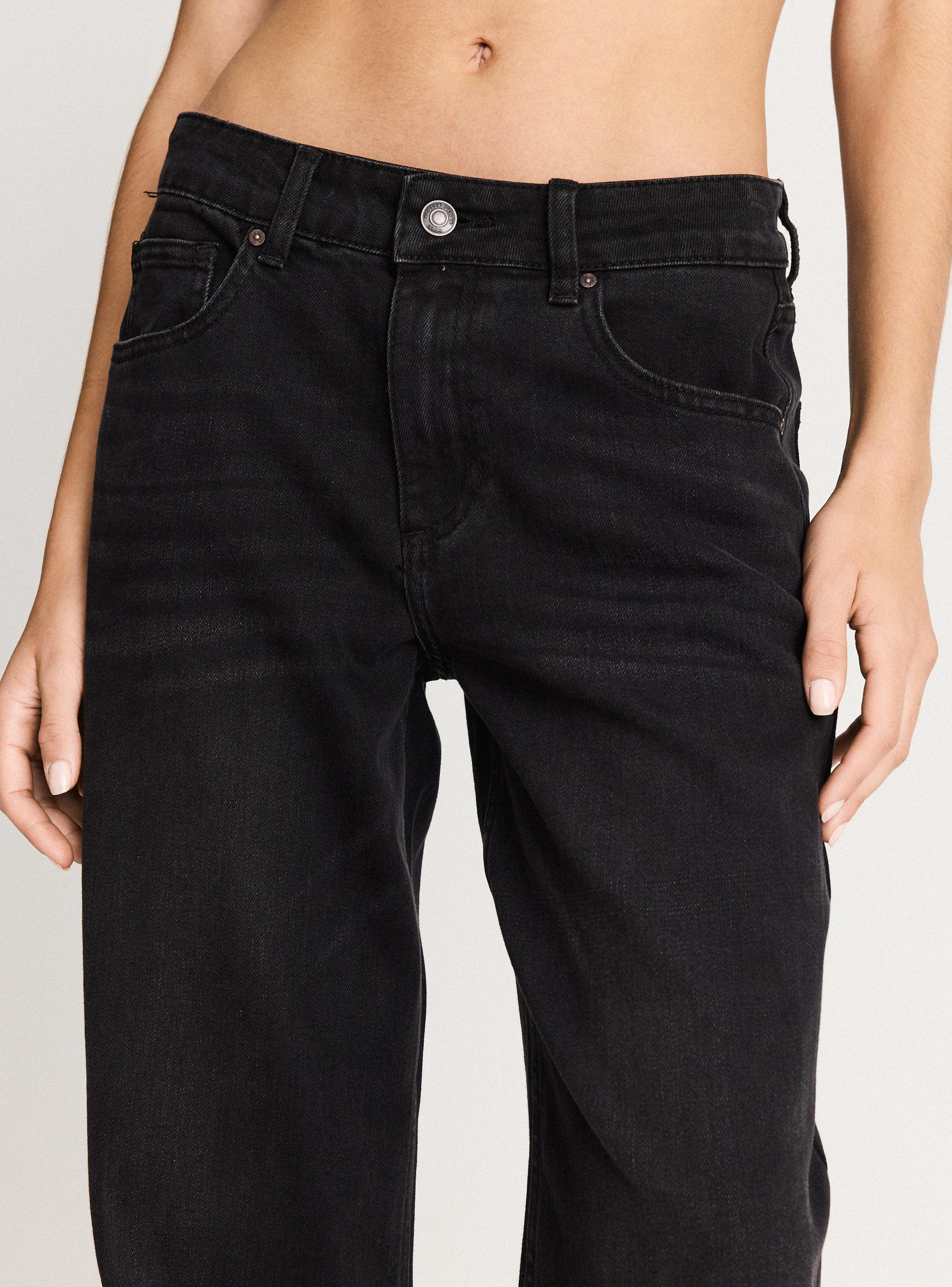 Jeans Wide Leg Tiro Medio-2