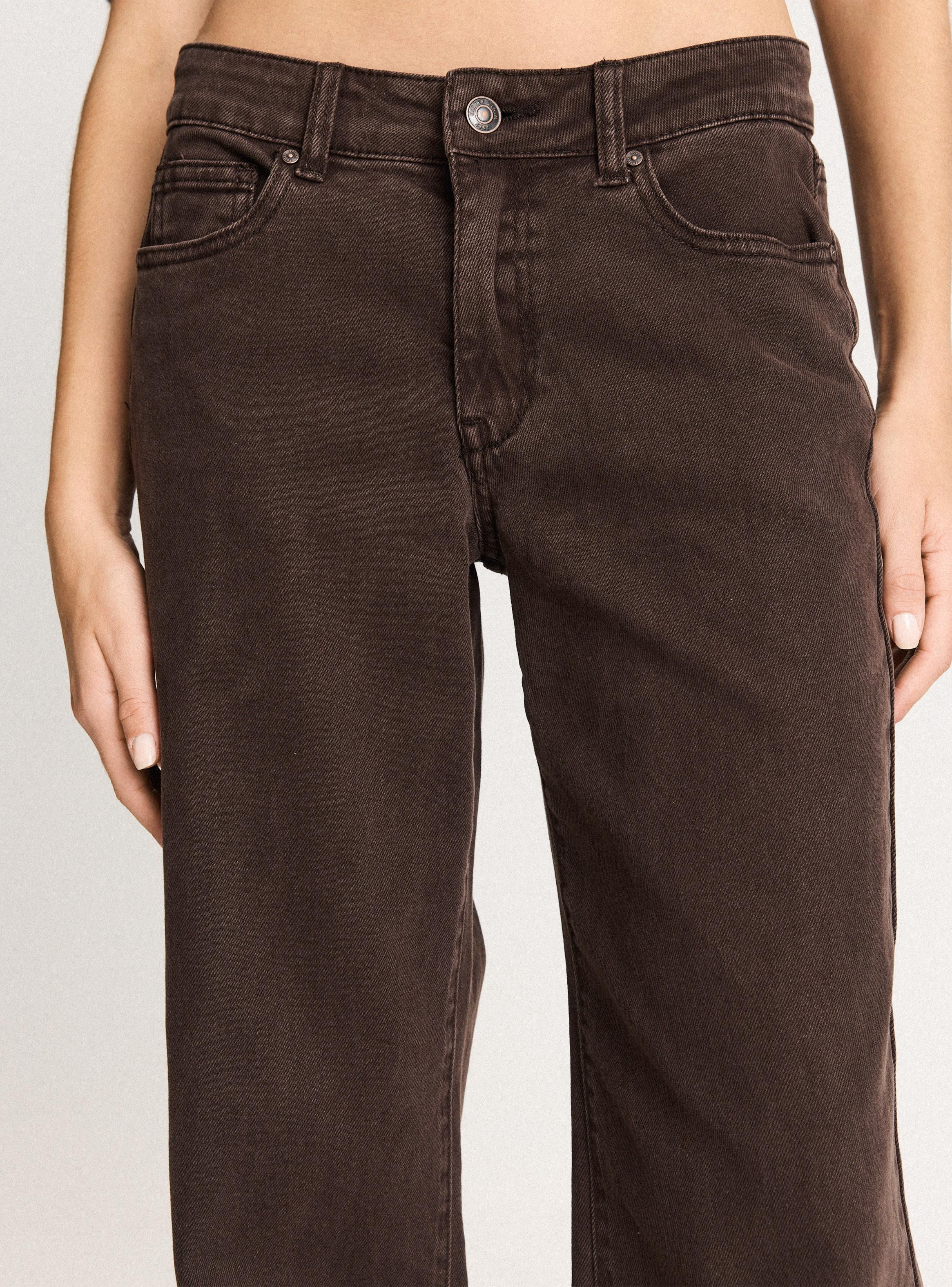 Jeans Wide Leg Café-2