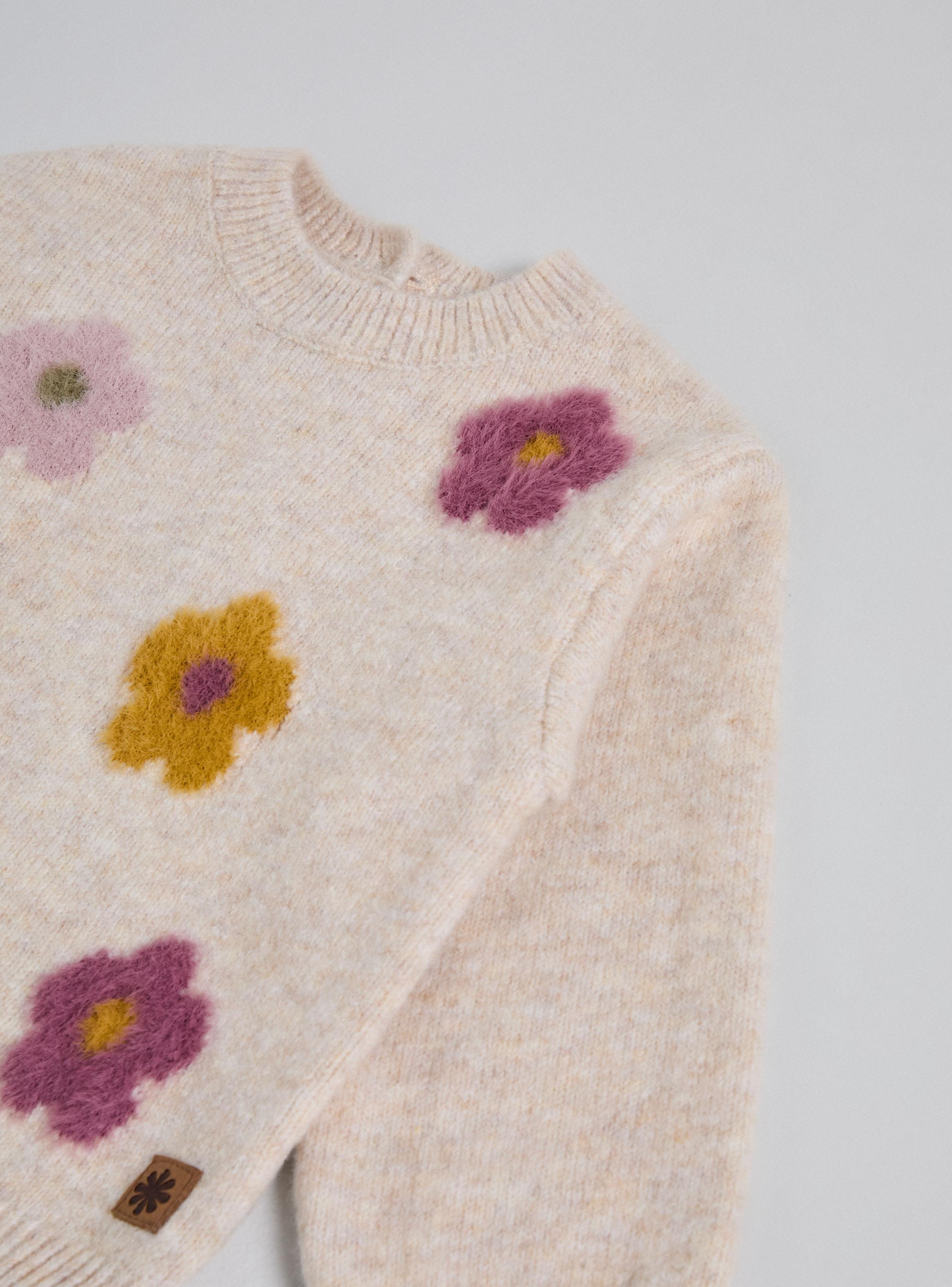Sweater con Flores de Colores-3