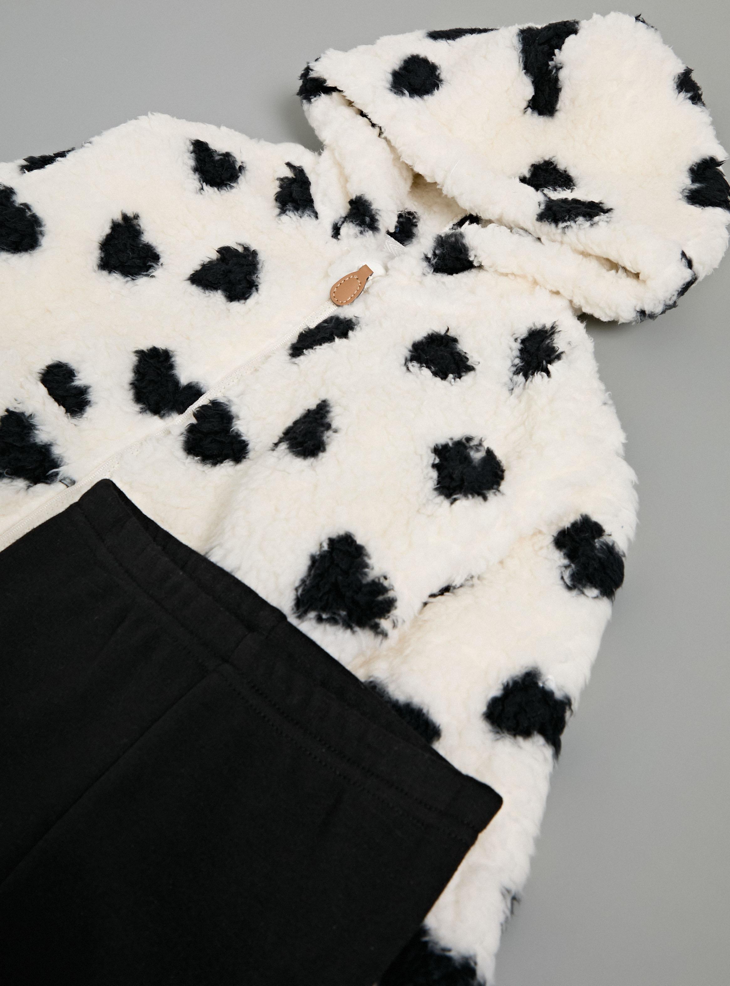 Buzo con Estampado Corazón y Calza Lisa-3