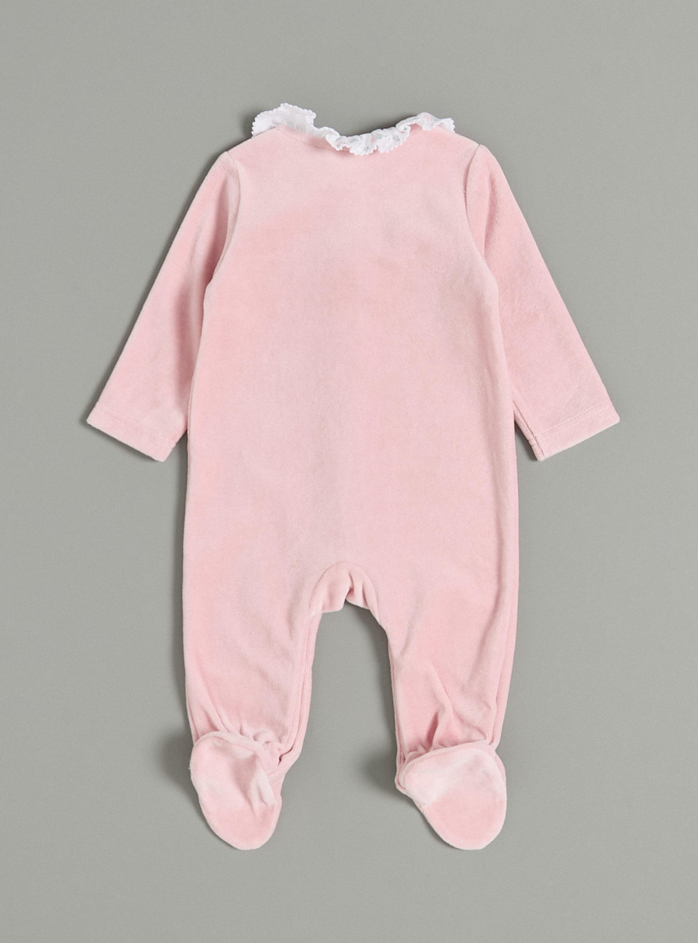 Enterito con Cuello Bobo y Detalle Cinta Estampado-2