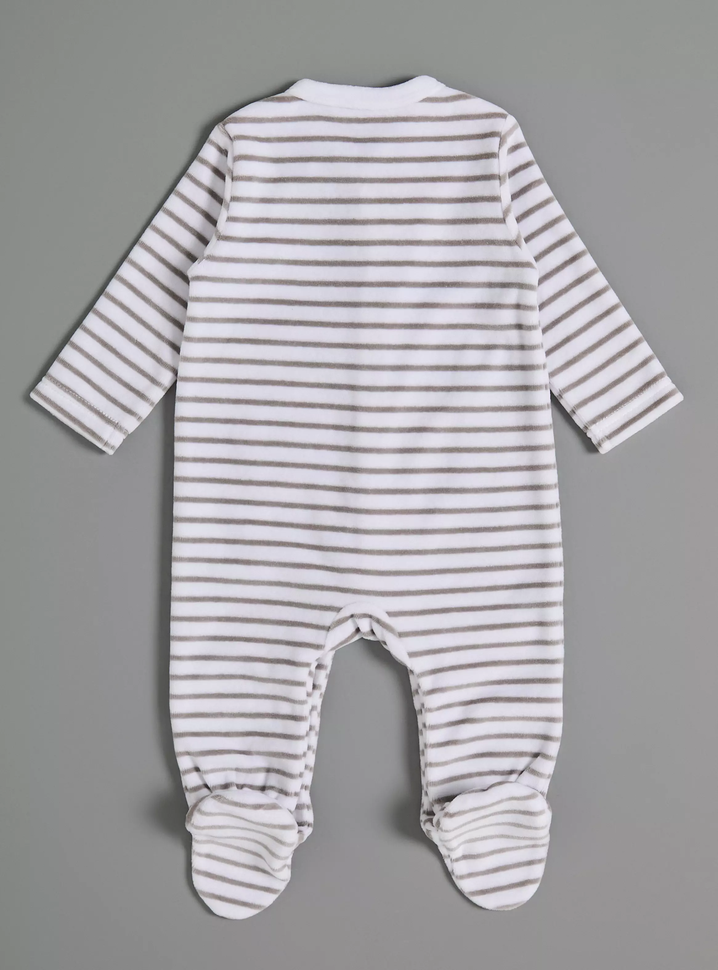 Enterito Rayado con Estampado de Cebra-2