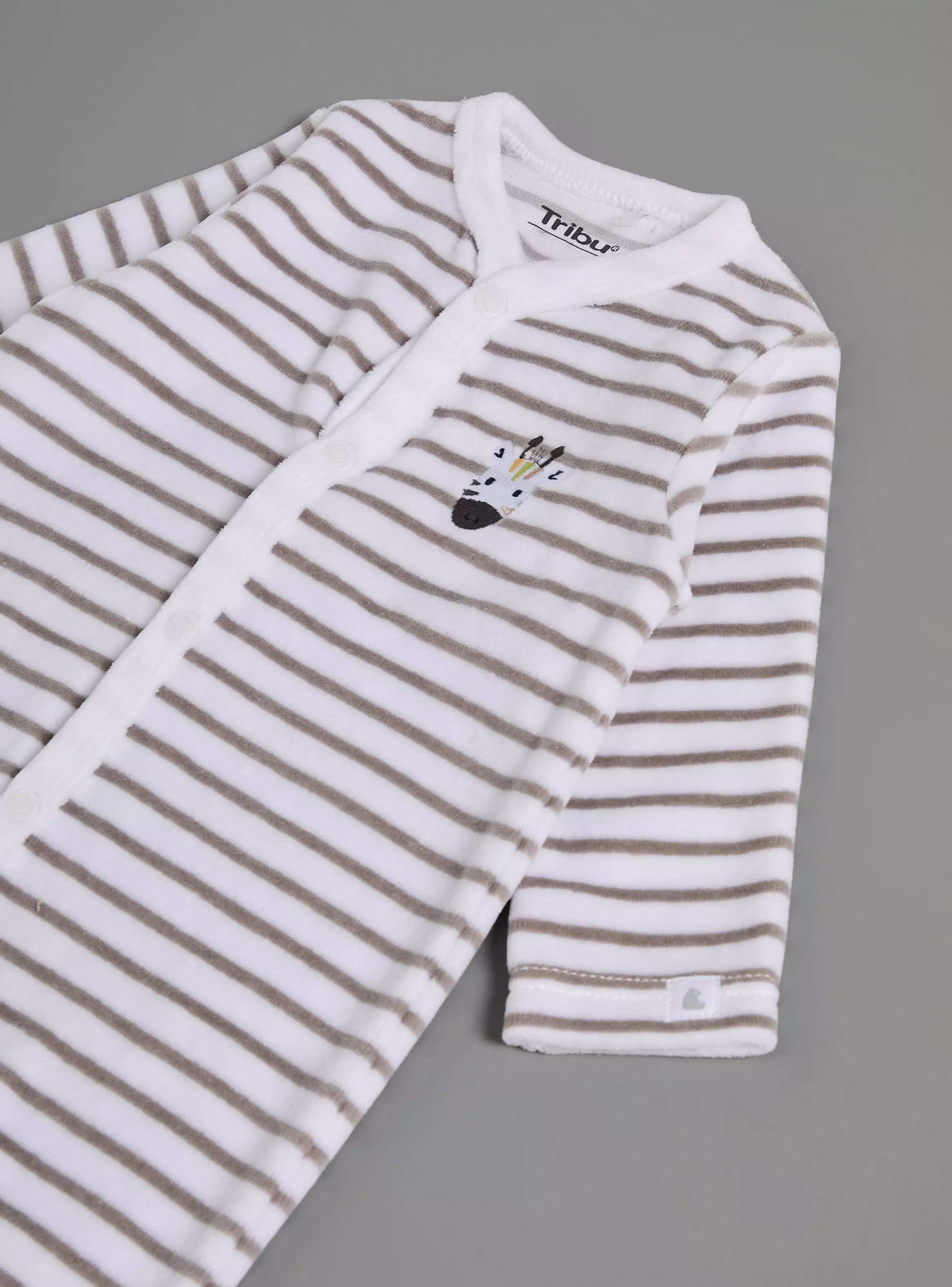 Enterito Rayado con Estampado de Cebra-3