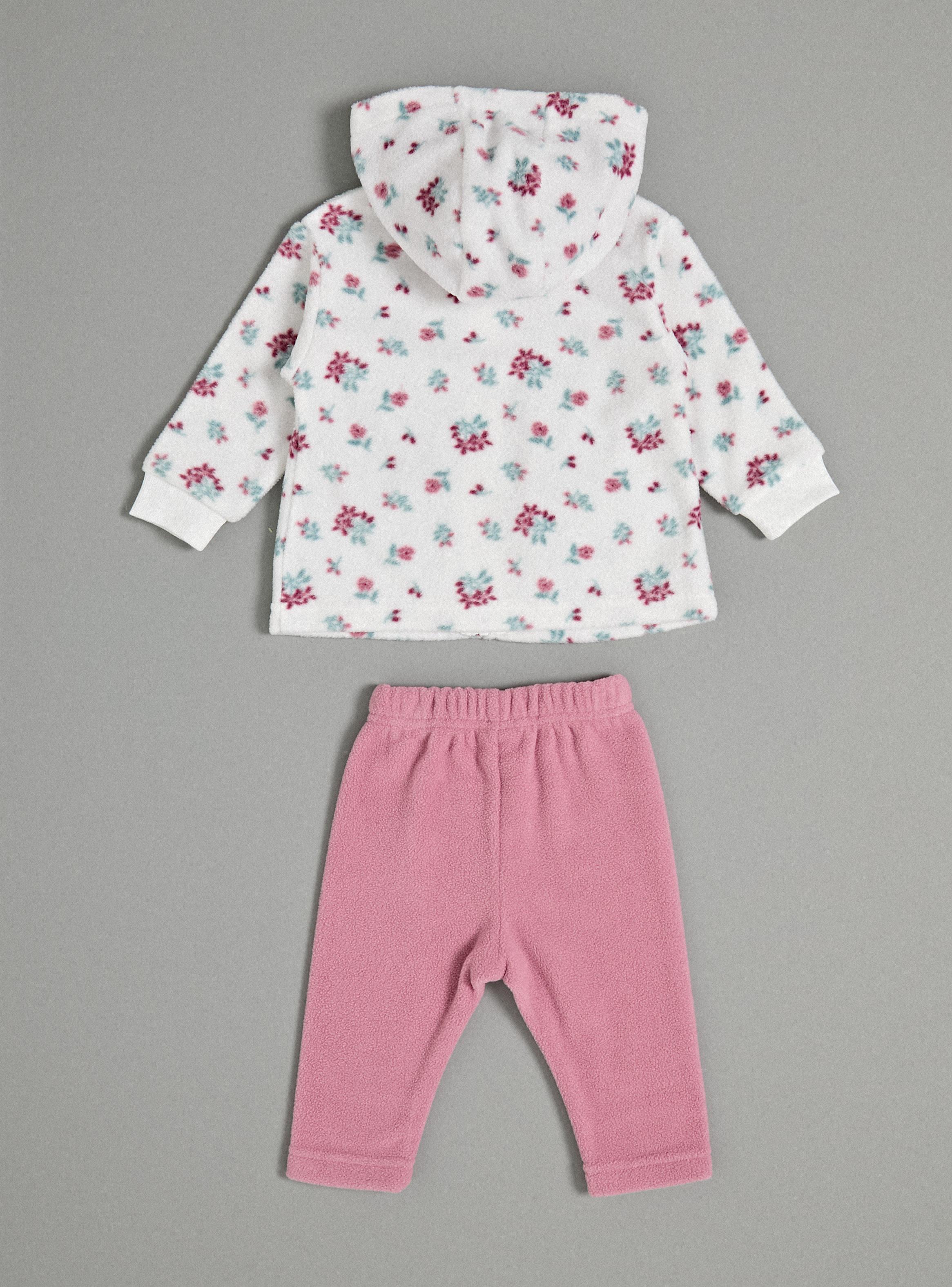 Buzo Polar con Estampado Floral-2