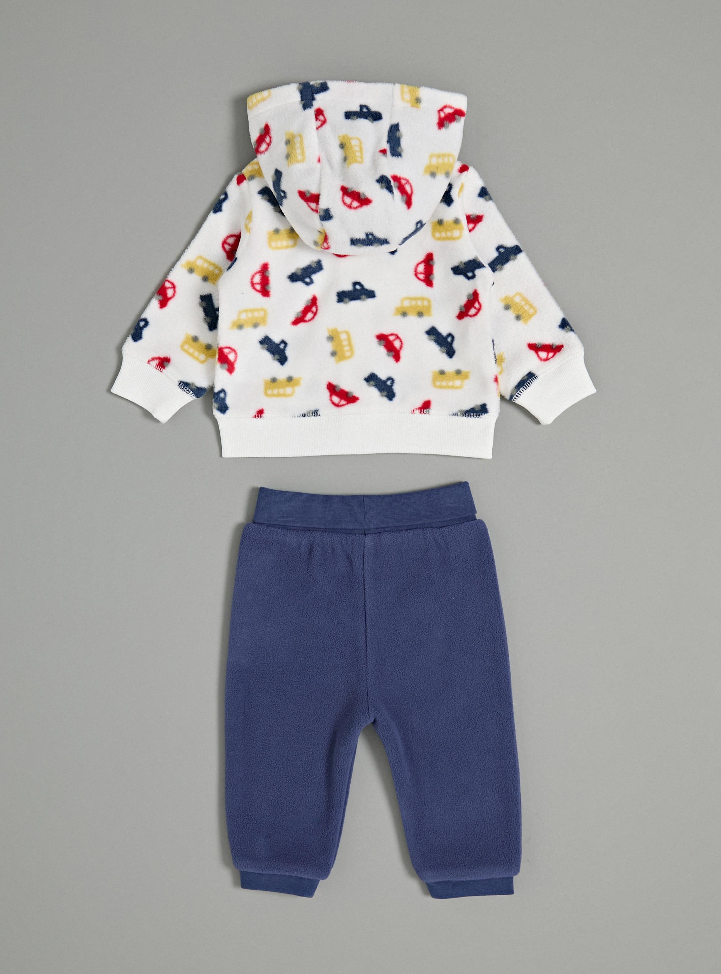 Buzo Polar Estampado Autos-2