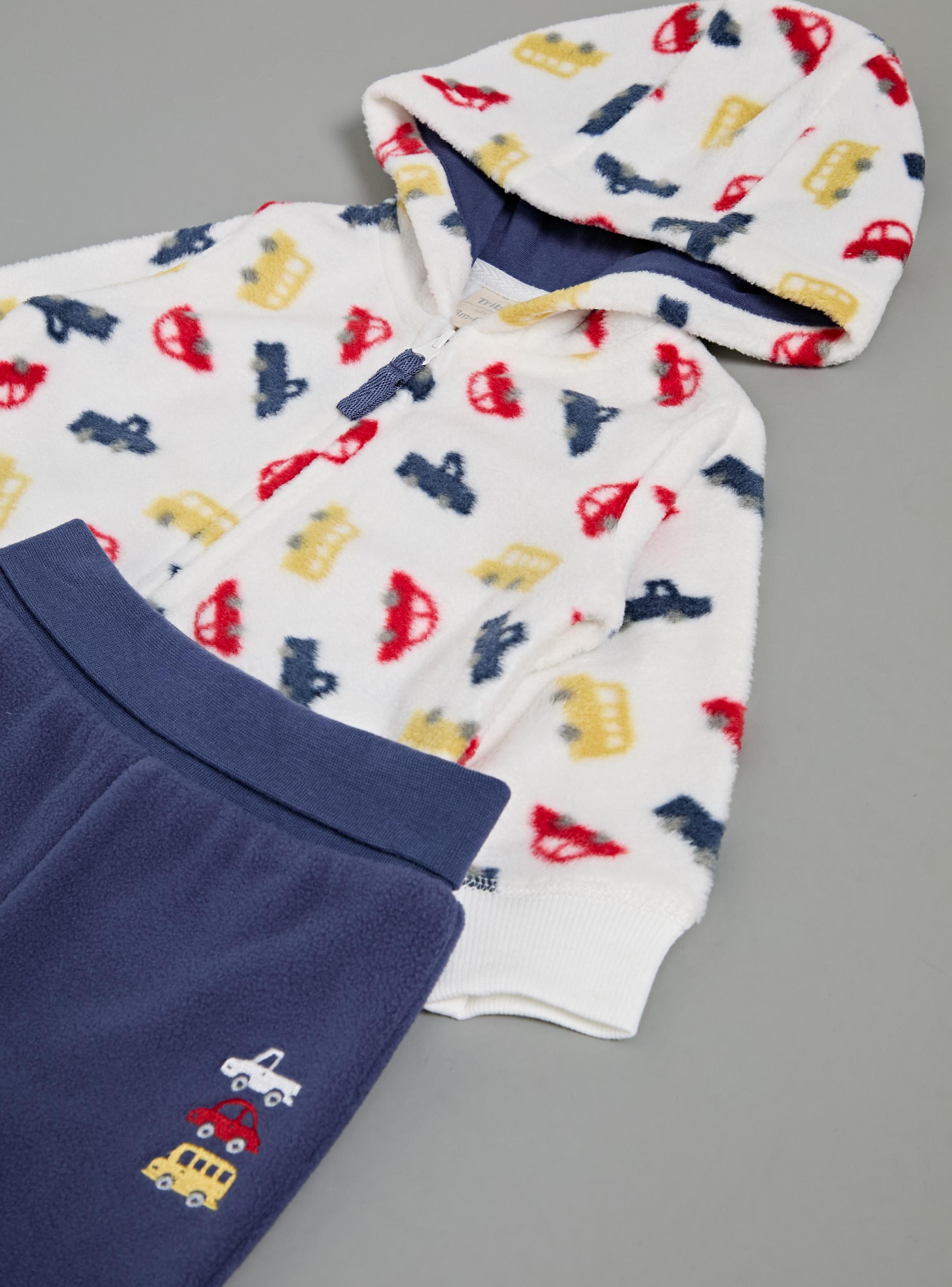 Buzo Polar Estampado Autos-3