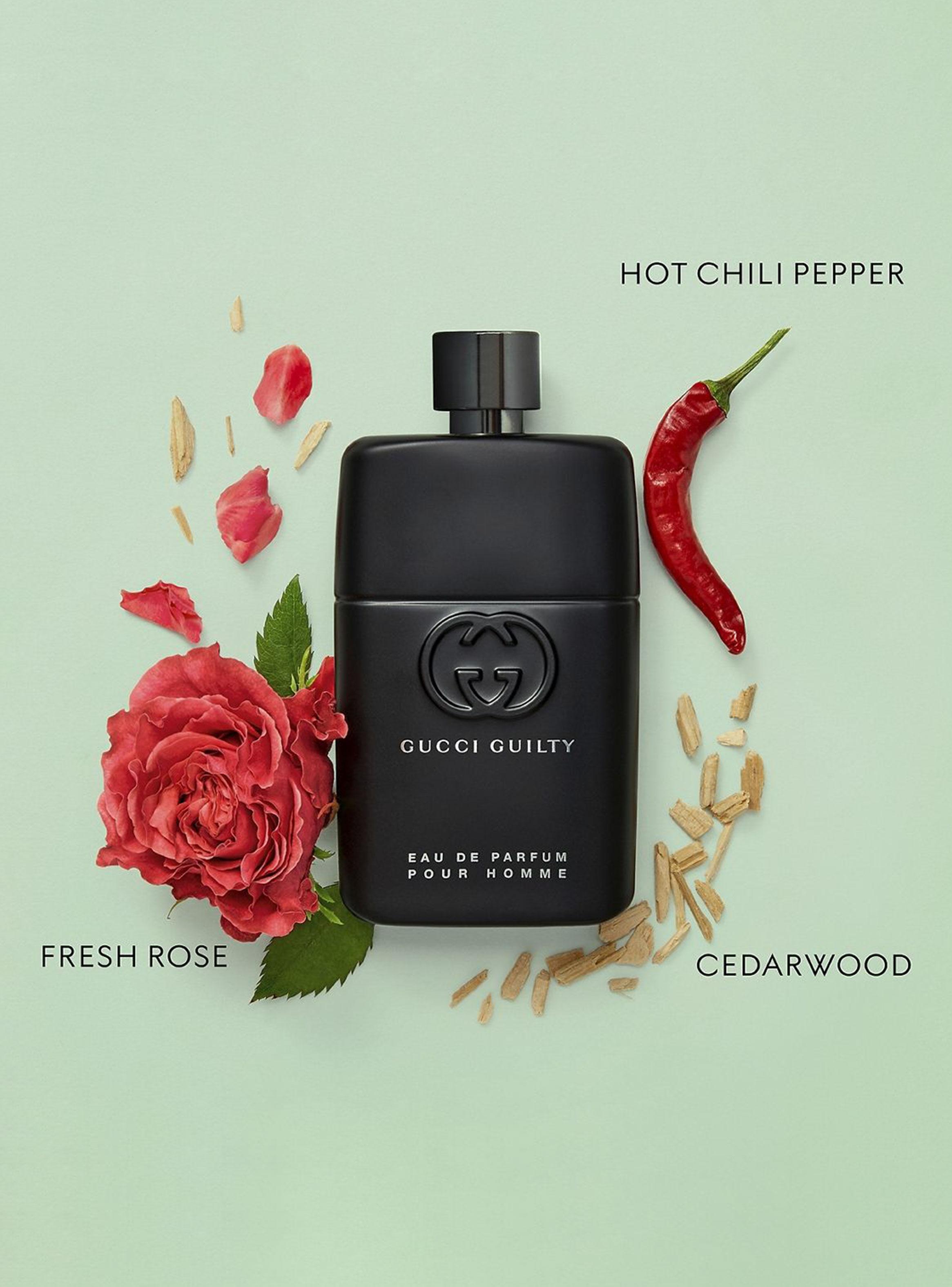 Set Perfume Guilty Pour Homme EDP Hombre 90 ml + Shower Gel 50 ml + Deo Stick 75 ml-2