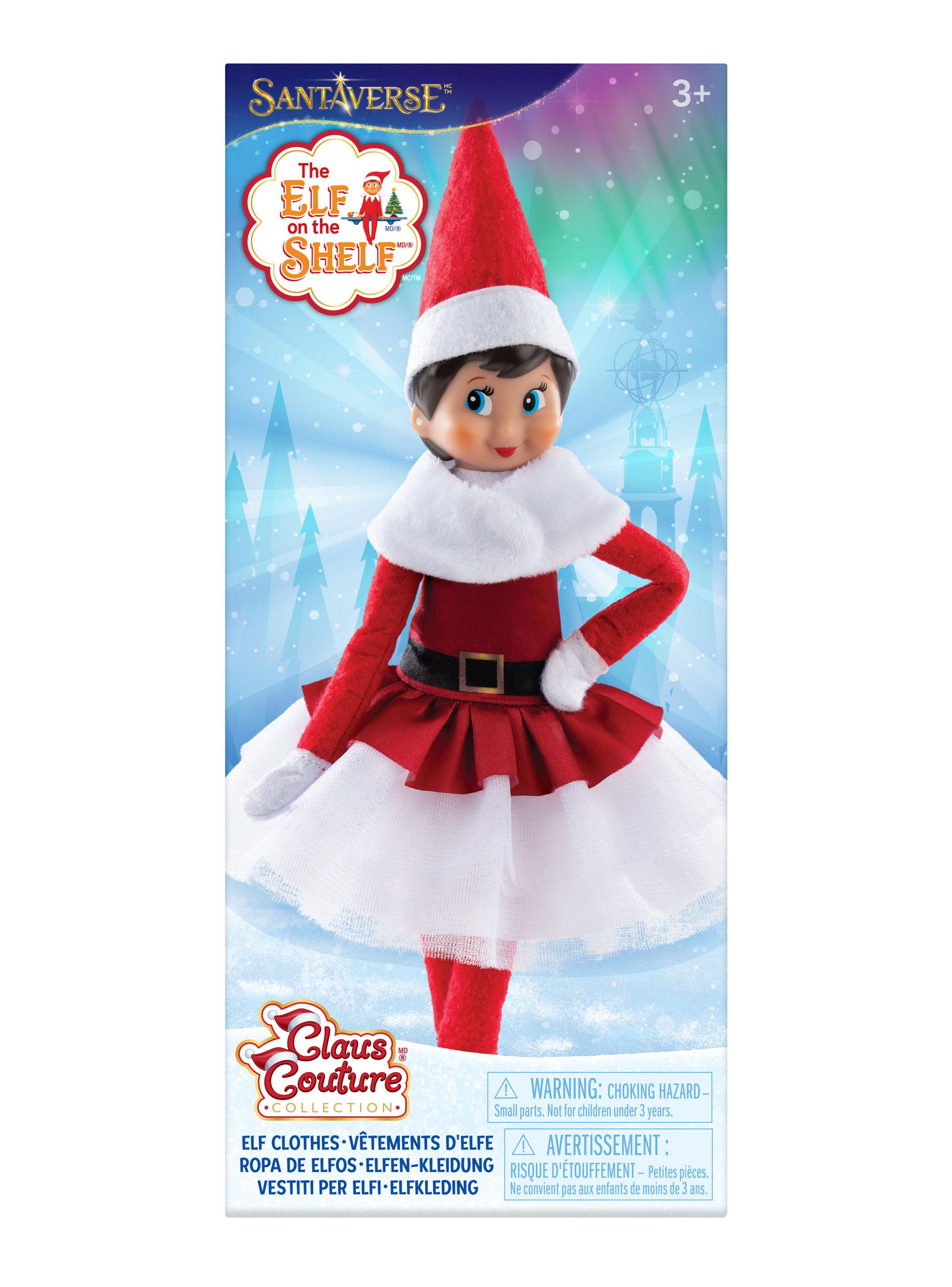 The Elf Vestido Santa Claus-0