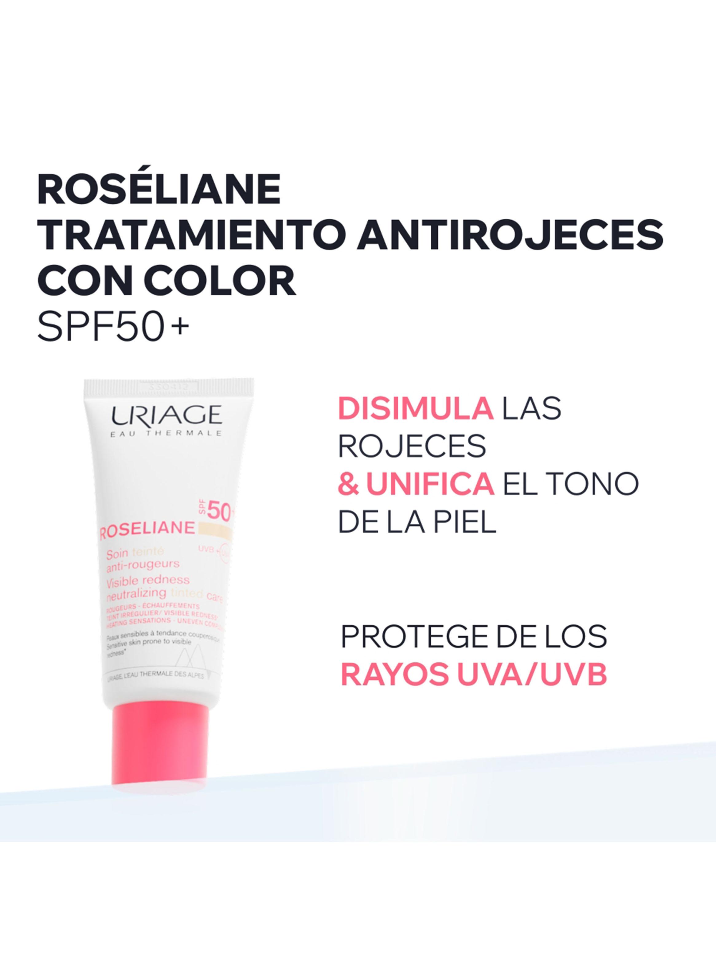 Crema Facial CC Cream Anti Rojeces SPF50+ Roséliane 40ml-1