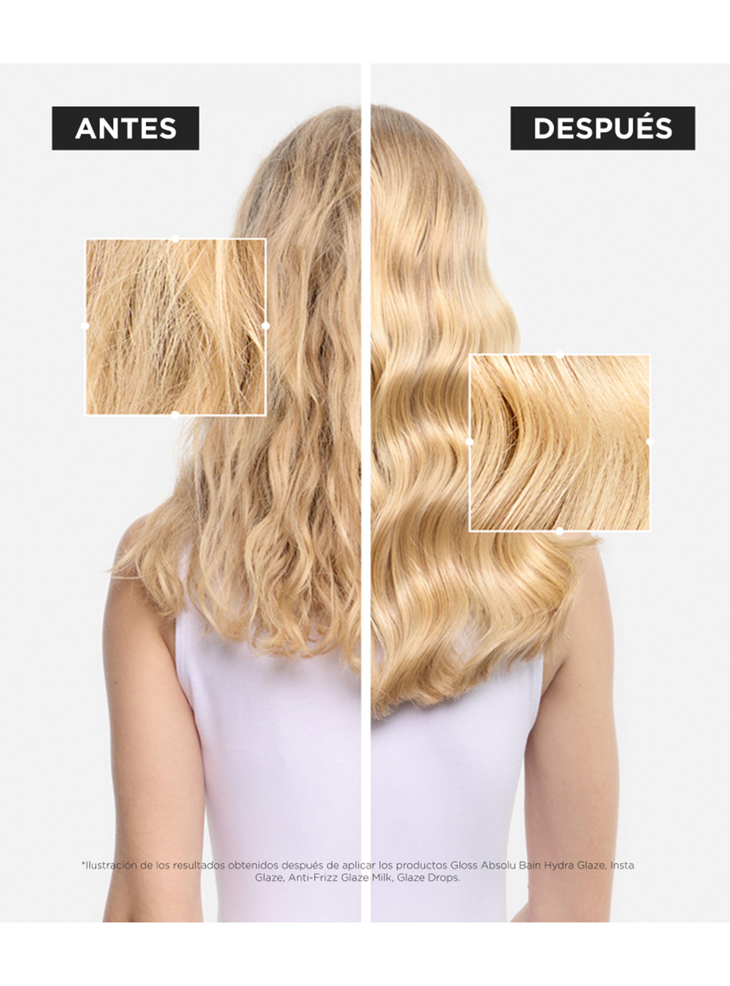 Set Anti-Frizz Shampoo 250ml + Acondicionador 250ml + Texturizante 190 ml Gloss Absolu-2